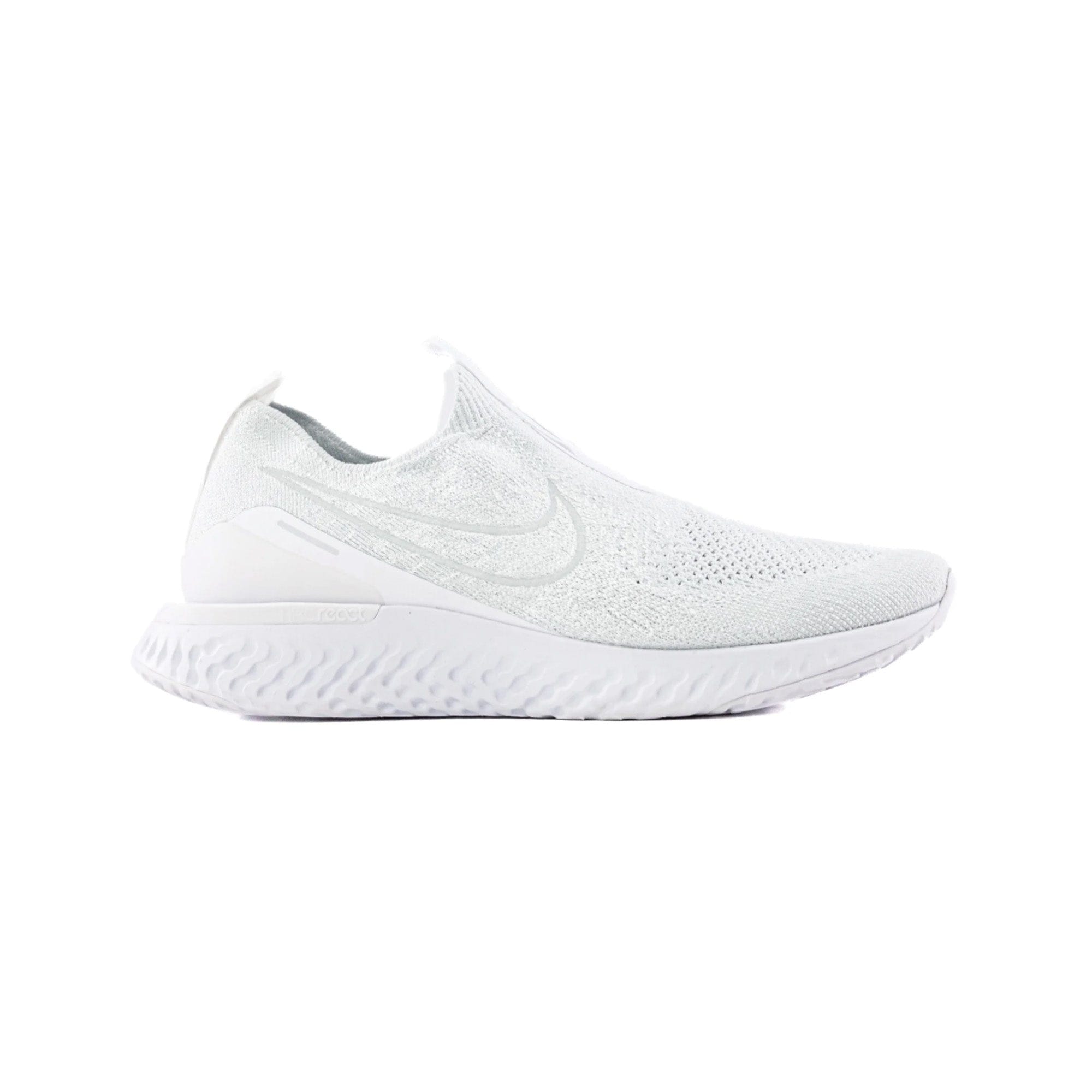 Nike Epic Phantom React Flyknit White Pure Platinum W (2019)