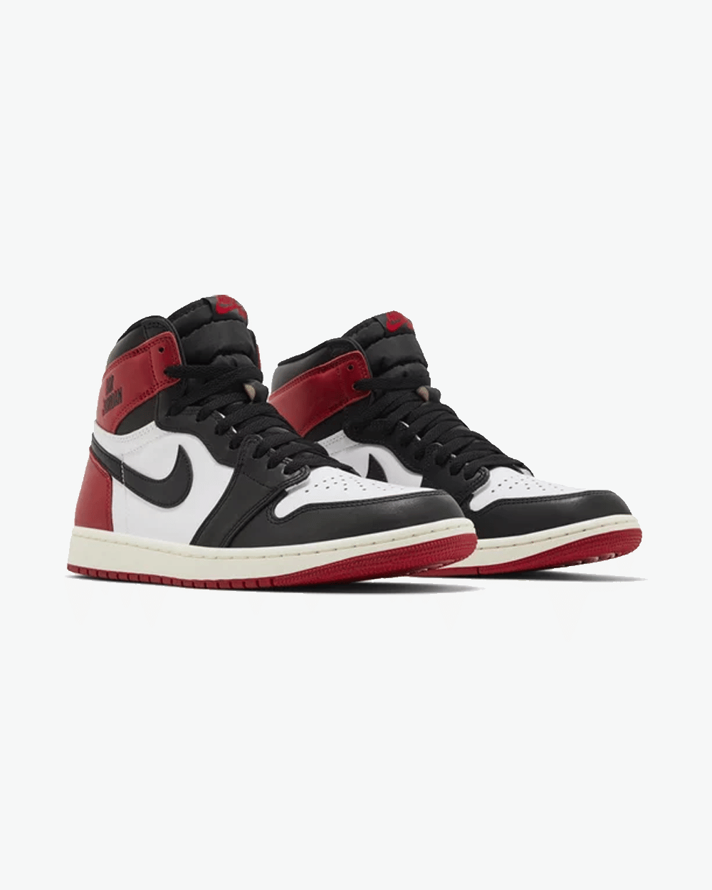 NIKE AIR JORDAN1 RETRO HIGH OG BLACK TOE REIMAGINED