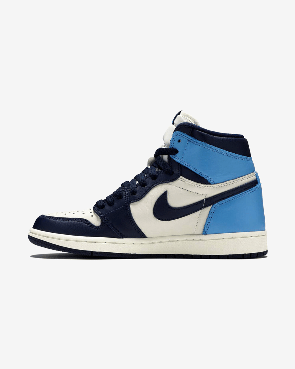 NIKE AIR JORDAN1 RETRO HIGH OBSIDIAN UNC BLUE