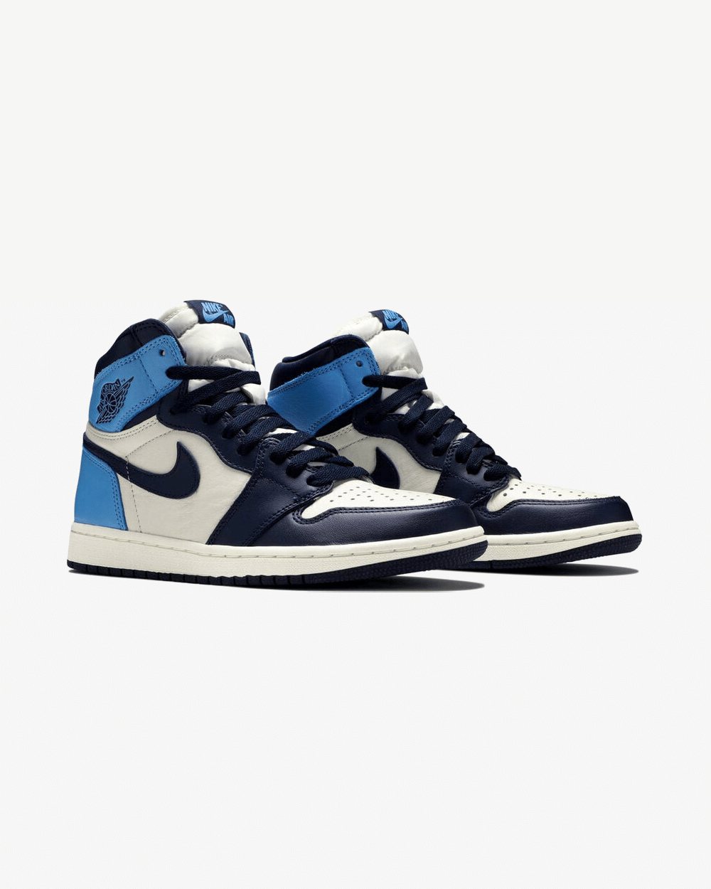 NIKE AIR JORDAN1 RETRO HIGH OBSIDIAN UNC BLUE