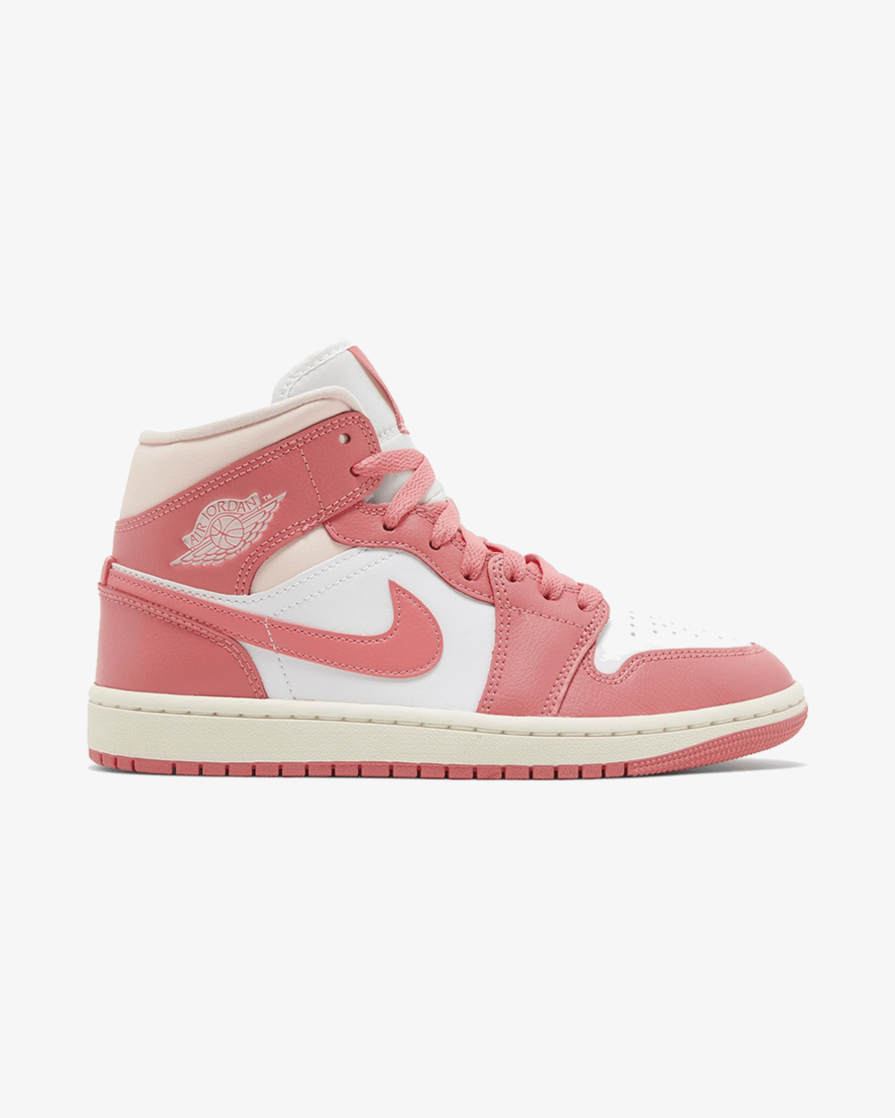 NIKE AIR JORDAN1 MID STRAWBERRIES AND CREAM WMNS