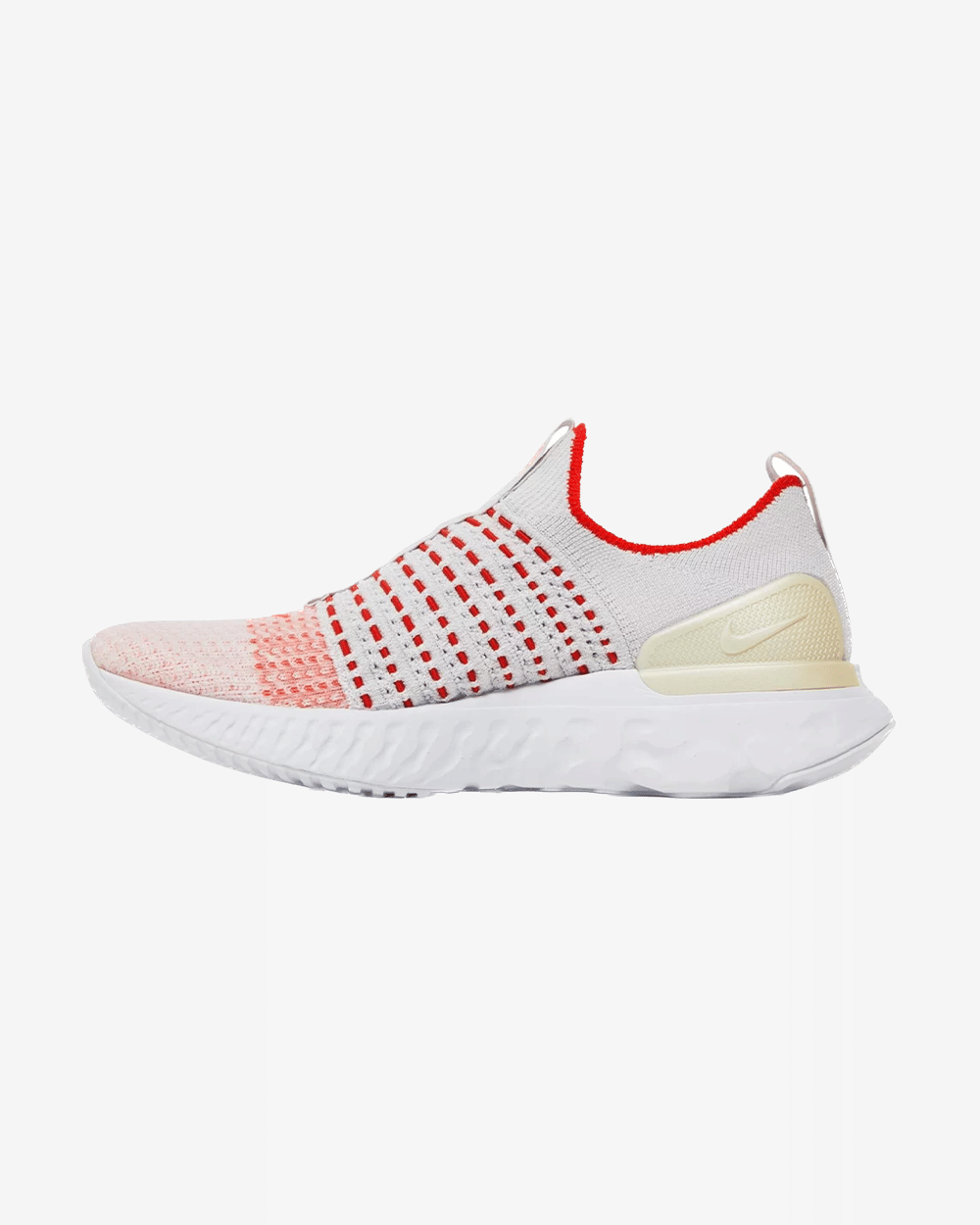NIKE REACT PHANTOM RUN FLYKNIT 2 WOMEN VAST GREY ORANGE