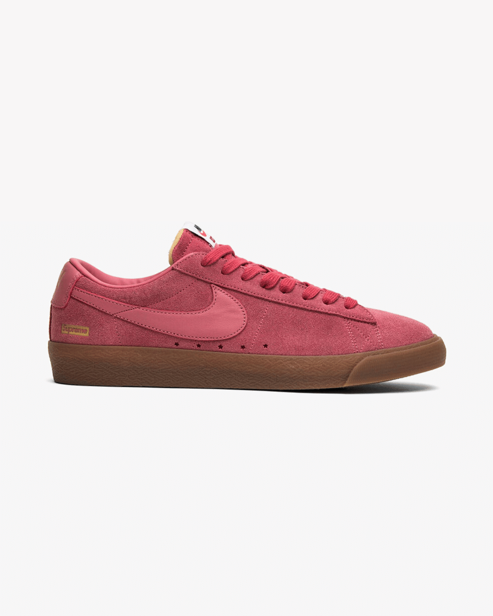 NIKE x SUPREME SB BLAZER LOW PINK