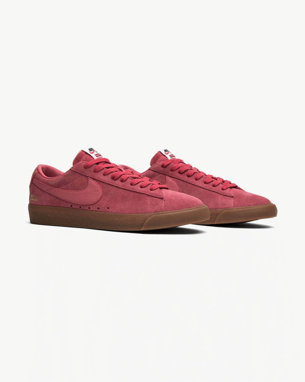 NIKE x SUPREME SB BLAZER LOW PINK