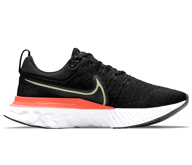 Nike Women's Nike React Infinity Run FK 2 (Black/Lime Ice - Magic Ember)