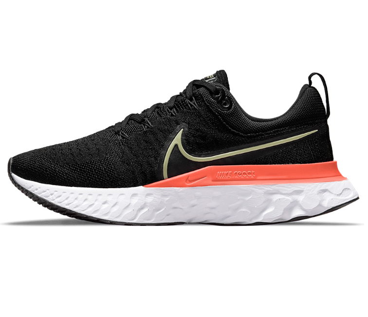 Nike Women's Nike React Infinity Run FK 2 (Black/Lime Ice - Magic Ember)