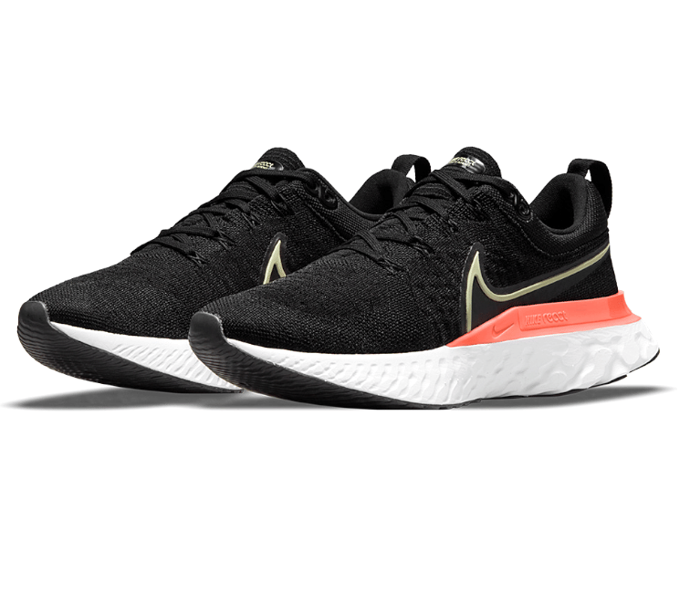 Nike Women's Nike React Infinity Run FK 2 (Black/Lime Ice - Magic Ember)