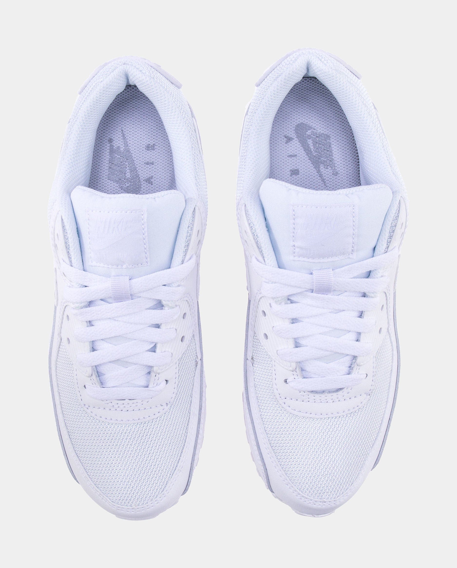 Nike Air Max 90 Tonal Pack Mens Lifestyle Shoes (Triple White)