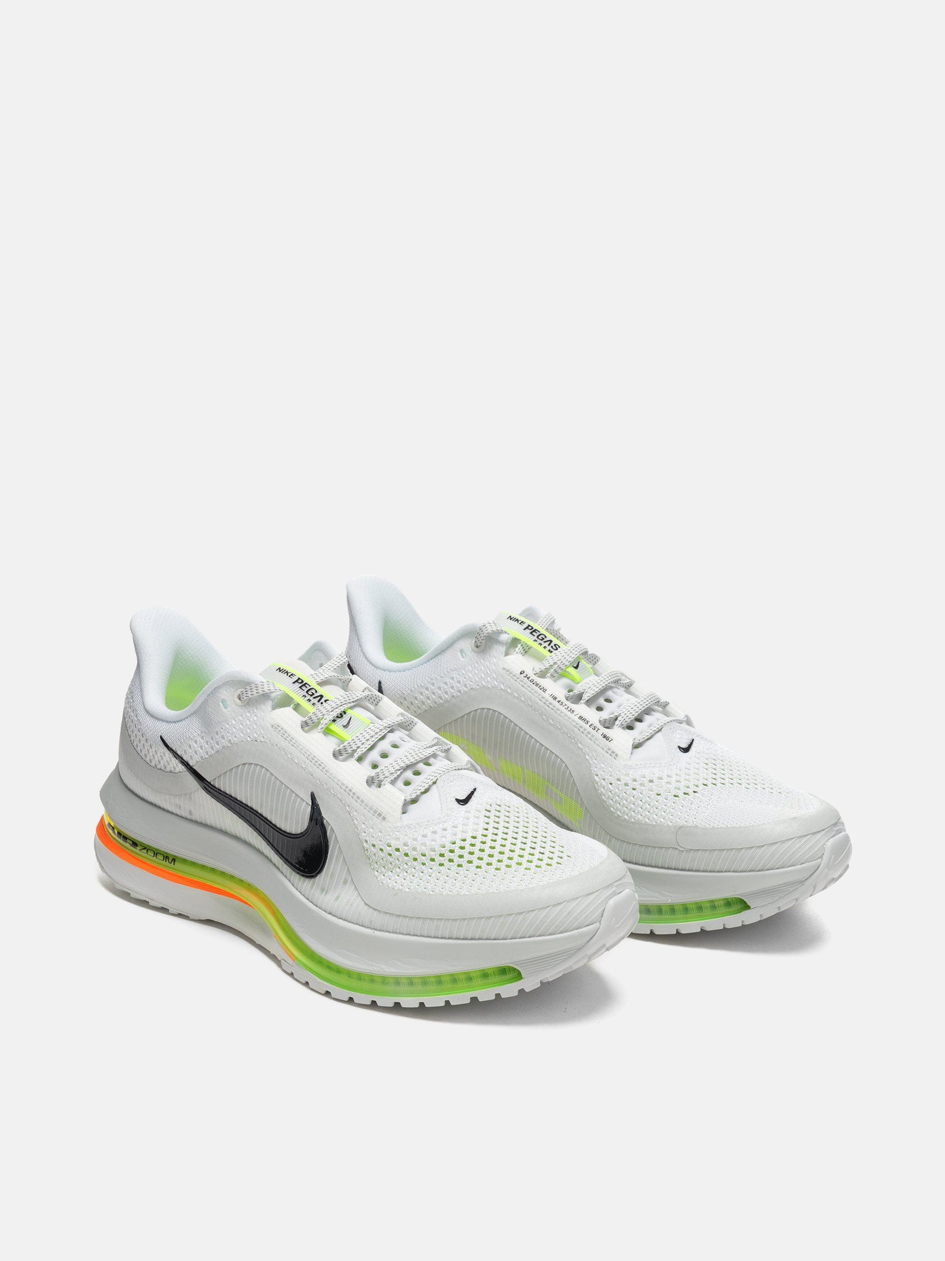 Nike Pegasus Premium White/Black/Volt