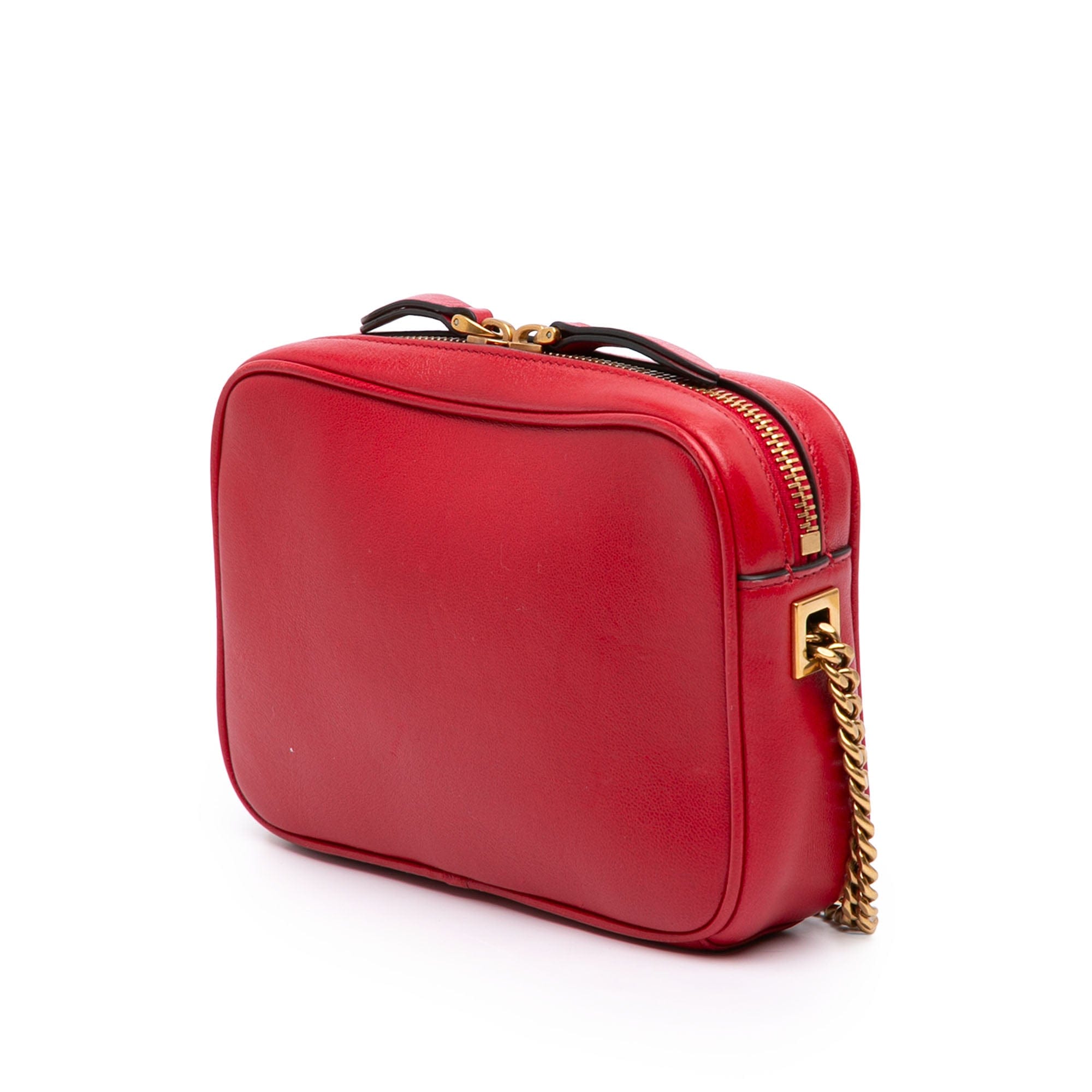 Valentino Bicolor Nappa Vlogo Viva Superstar Camera Chain Bag