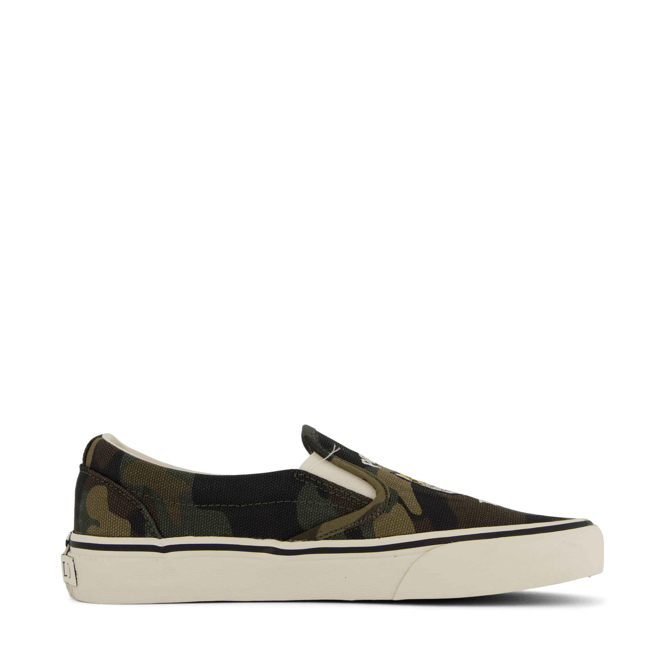 Polo Ralph Lauren Keaton Camo Canvas Slip - On Sneaker Camo Tiger