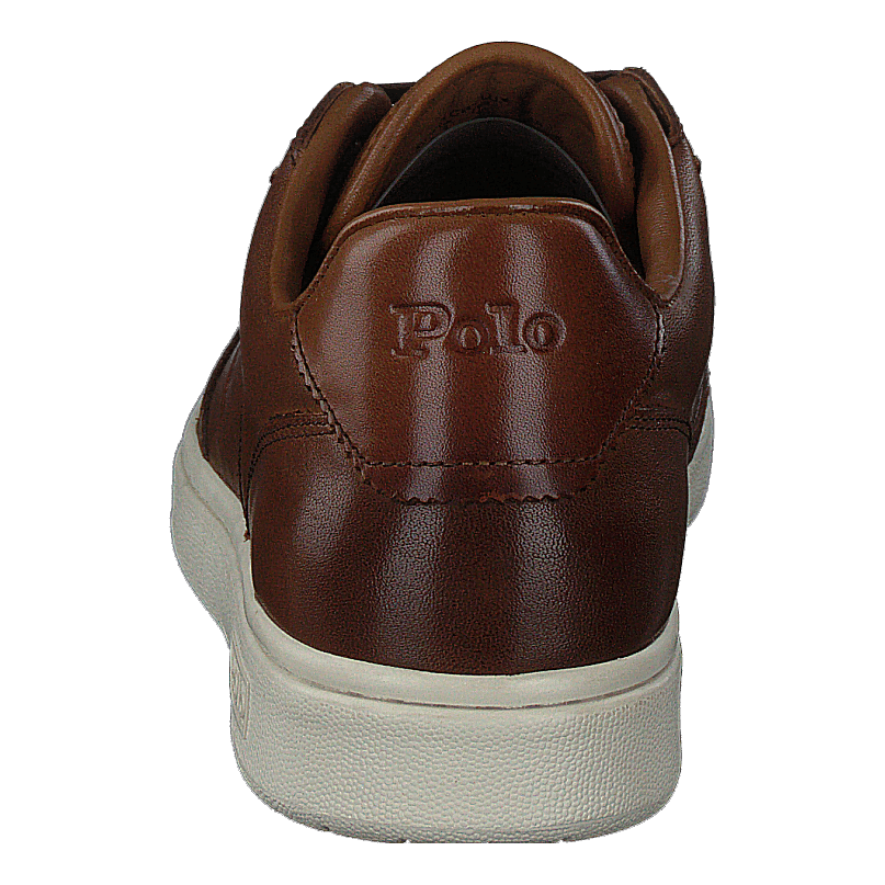 Polo Ralph Lauren Court Leather Sneaker Pale Russet