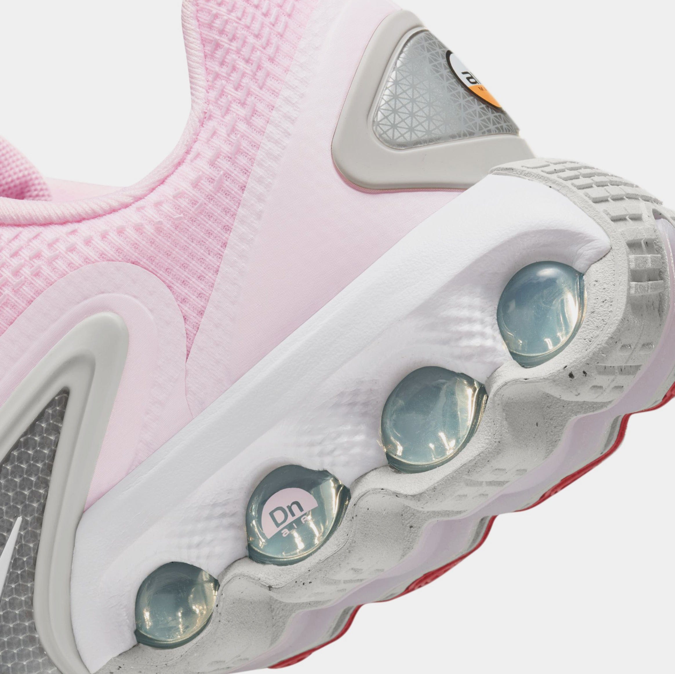 Nike Air Max DN Grade School Running Shoes (Pink Foam/Pale Pink/White)