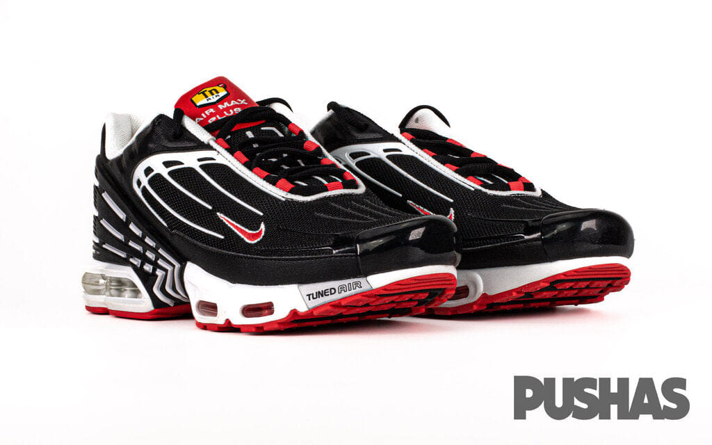 Nike Air Max Plus 3 Black White Track Red (2020)