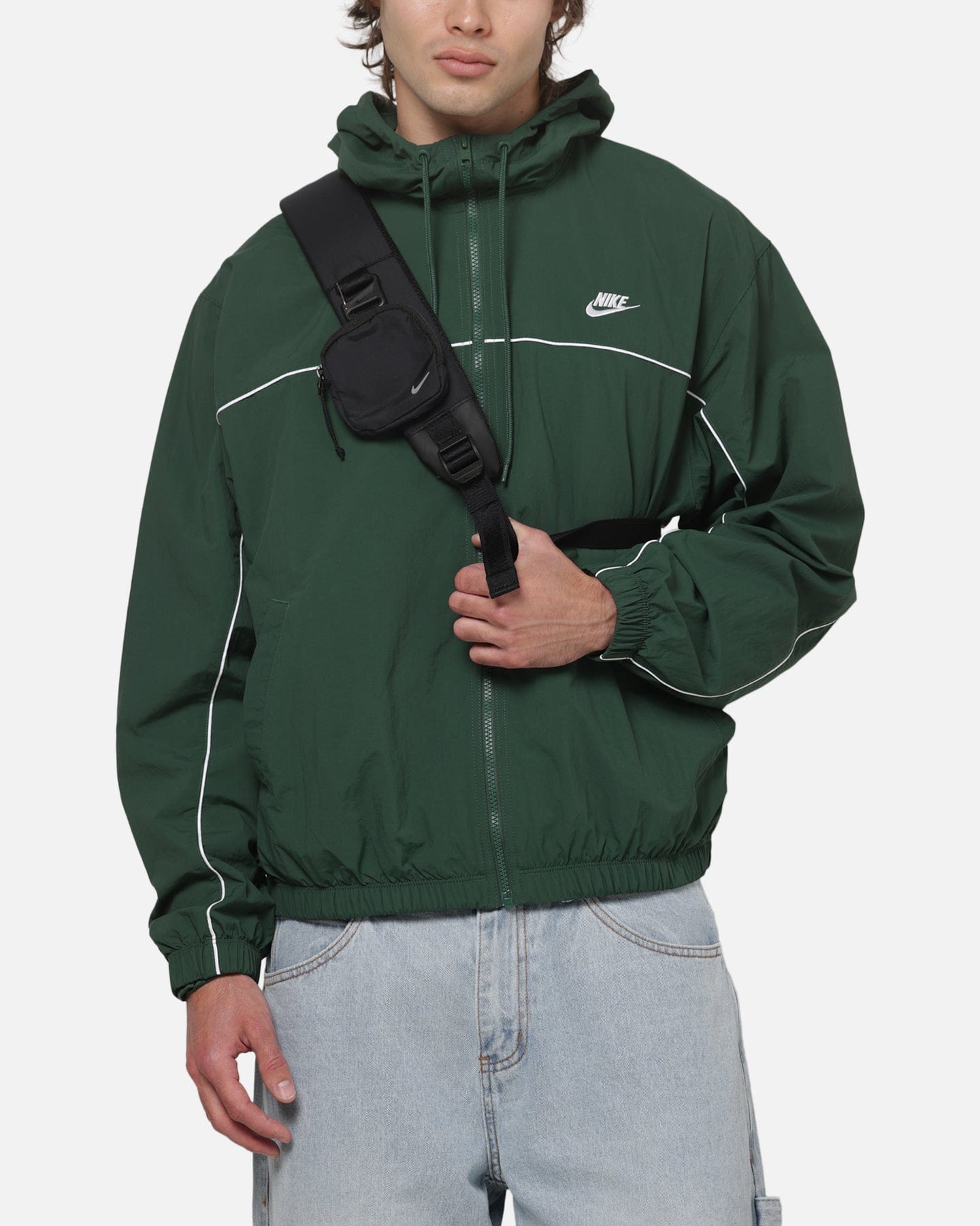 Nike Sportswear Commute Sling Bag (8 l) Black/Silver