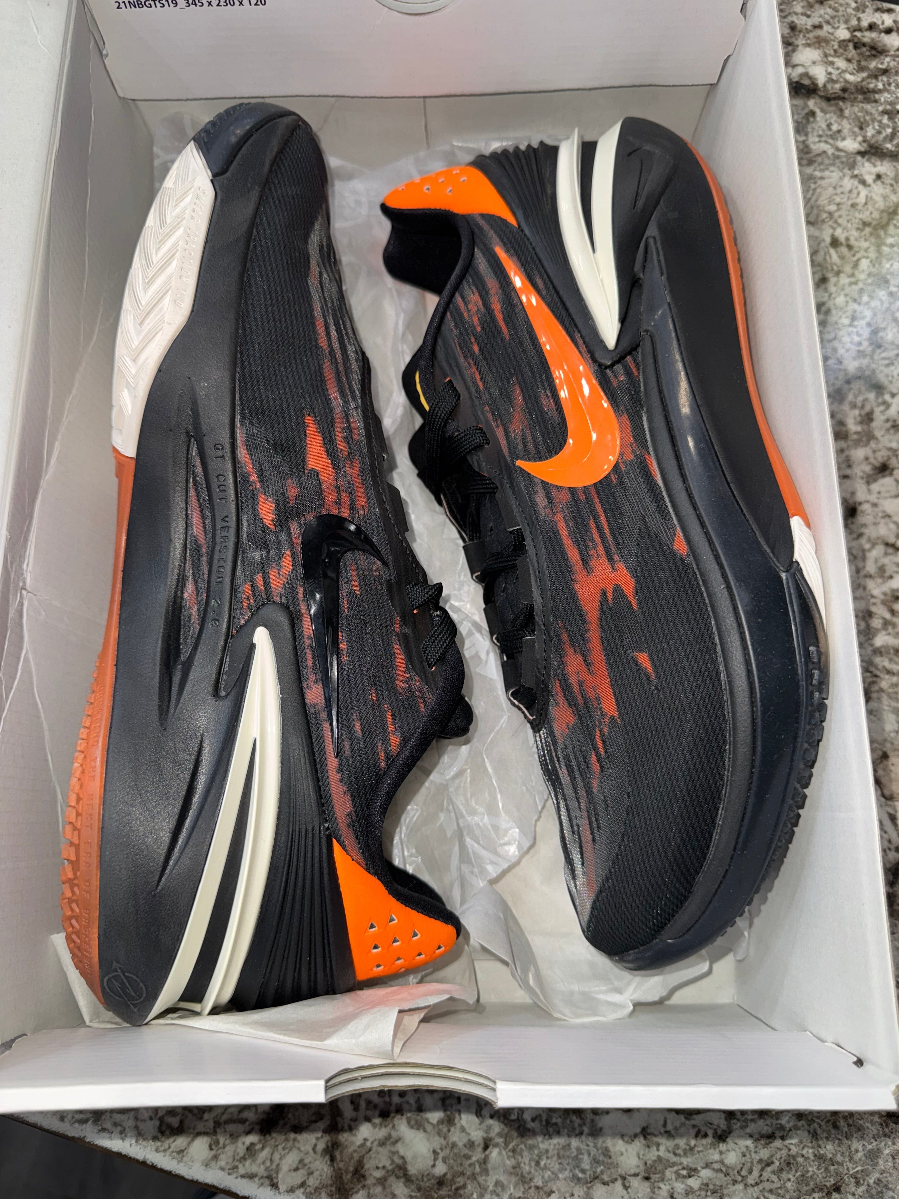 Nike Air Zoom GT Cut 2 Black Phantom Orange