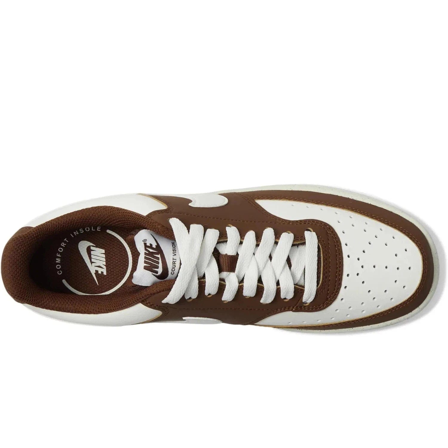 Nike Court Vision Low IM1652 - 101 Sneakers WomensWhite Lifestyle Shoes RHS8640