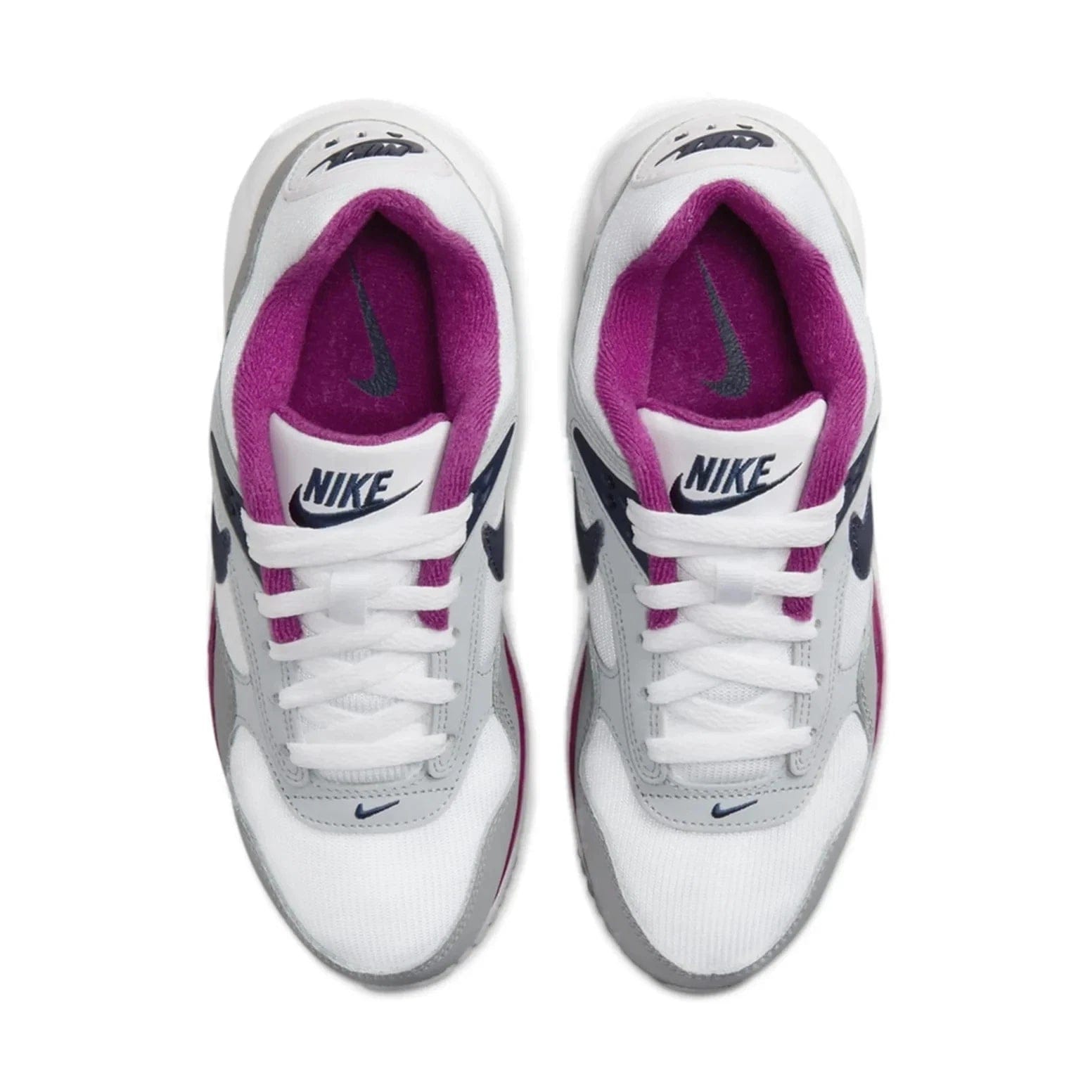 Nike Air Max Correlate 511417 - 101 Womens White Gray Lifestyle Shoes LIQ1110