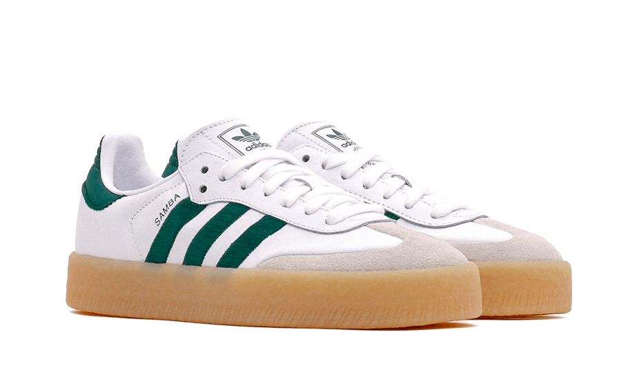 adidas Sambae White Collegiate Green Gum