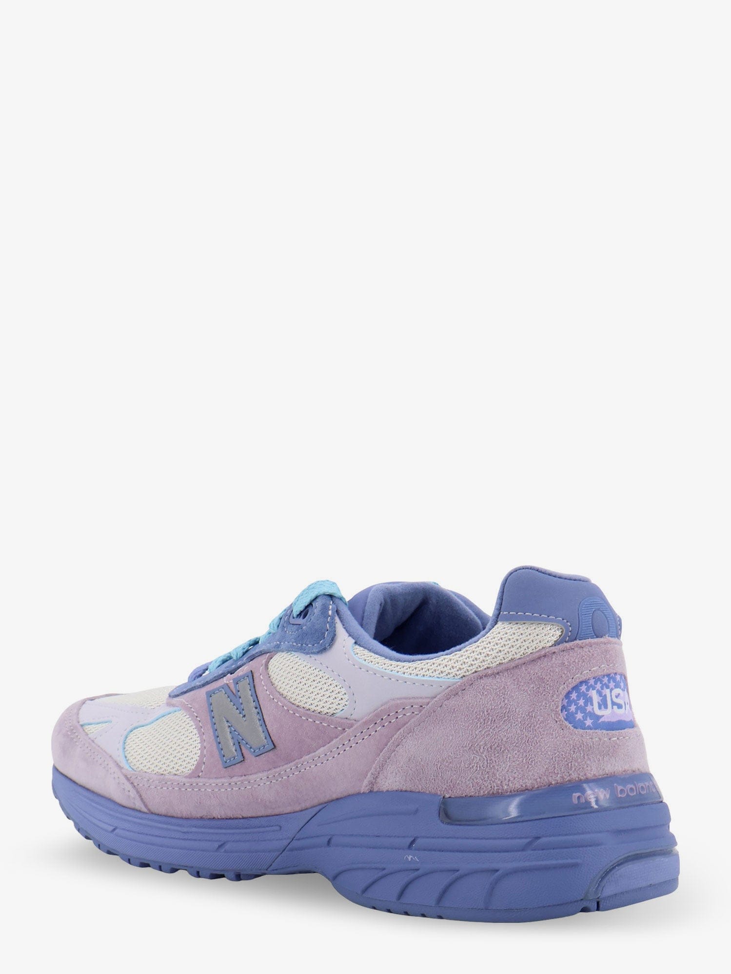 New Balance U9935 mesh and suede sneakers