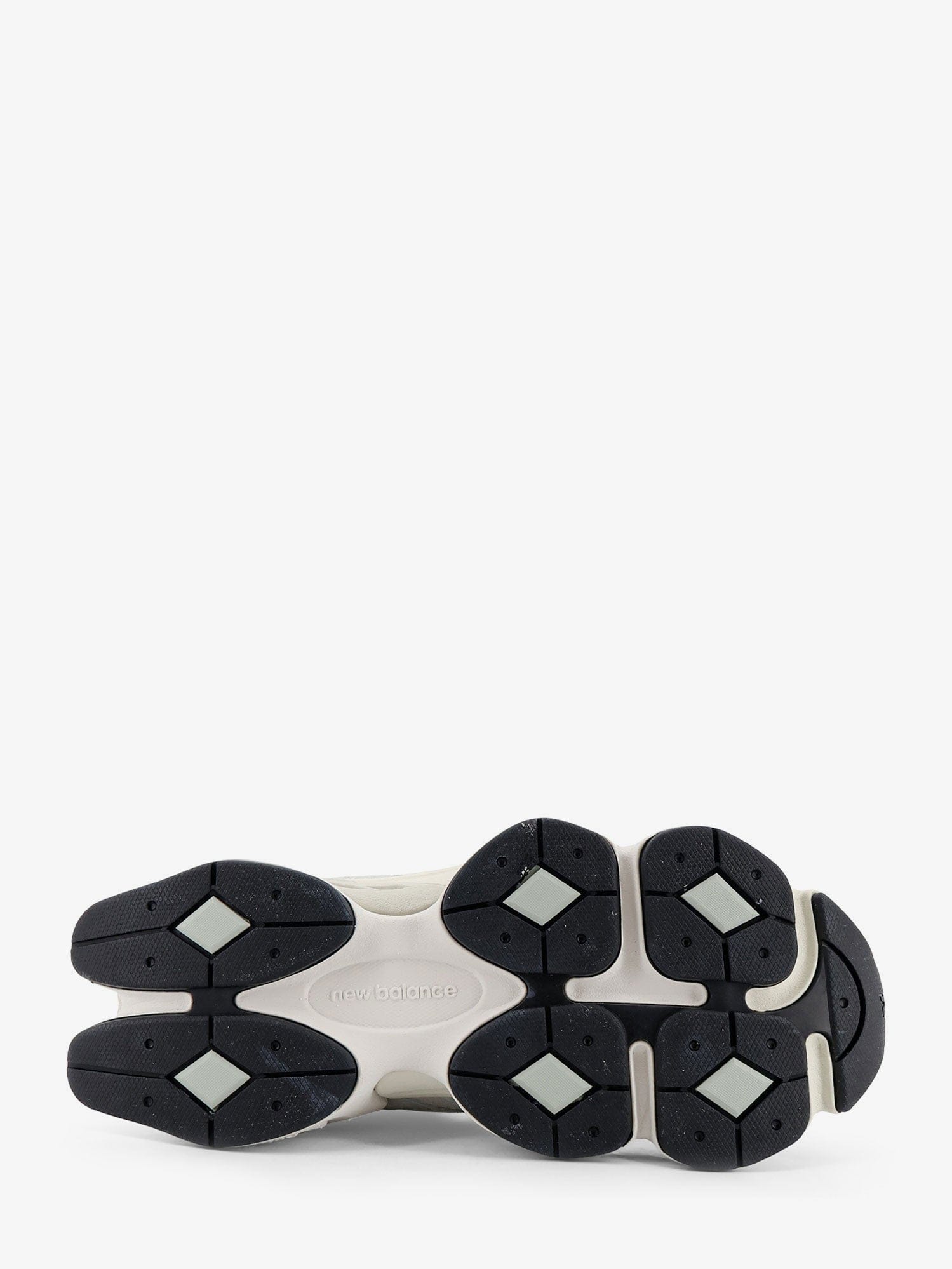 New Balance U90602 mesh and suede sneakers with embroidered logo