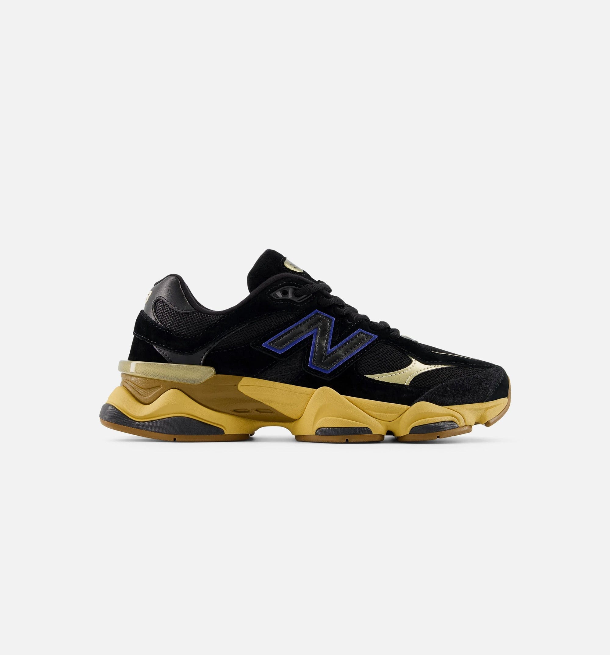 New Balance 9060 Black Royal Gum Mens Lifestyle Shoe - Black/Gum/Navy Blue