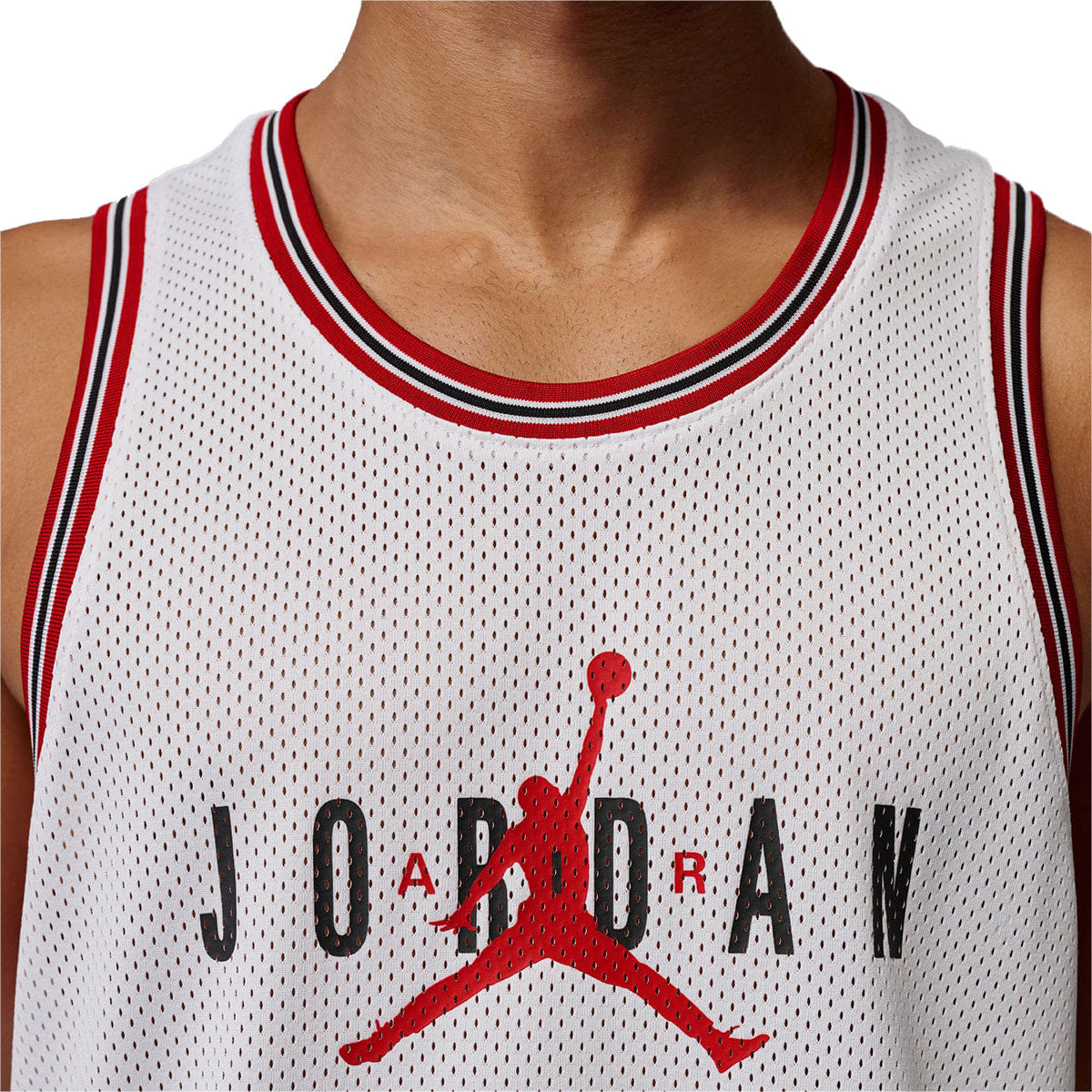 Air Jordan Jordan Brooklyn Mesh Jersey WHITE/GYM RED
