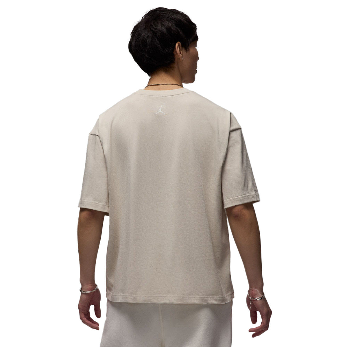 Air Jordan Flight Essentials Boxy Short Sleeve Crew T - Shirt Light Orewood Brown/Sail