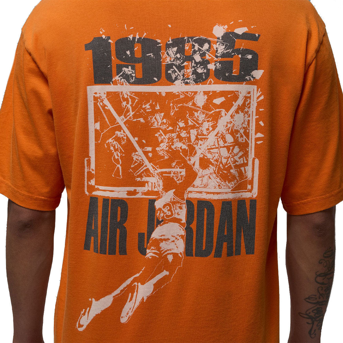 Air Jordan Brooklyn Men's Oversized Graphic T - Shirt Starfish/Sail