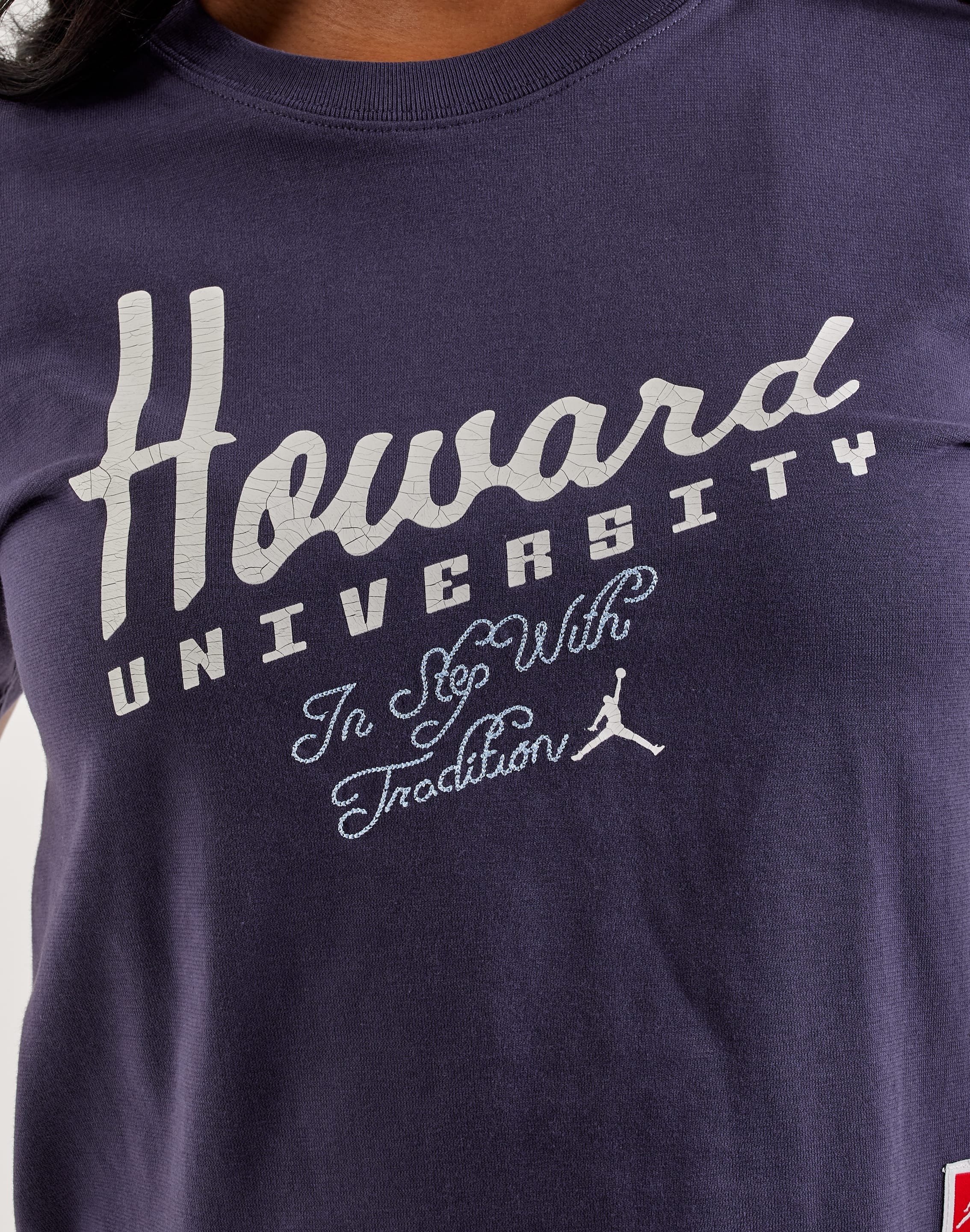 Air Jordan Jordan Howard University Cropped Graphic T-Shirt