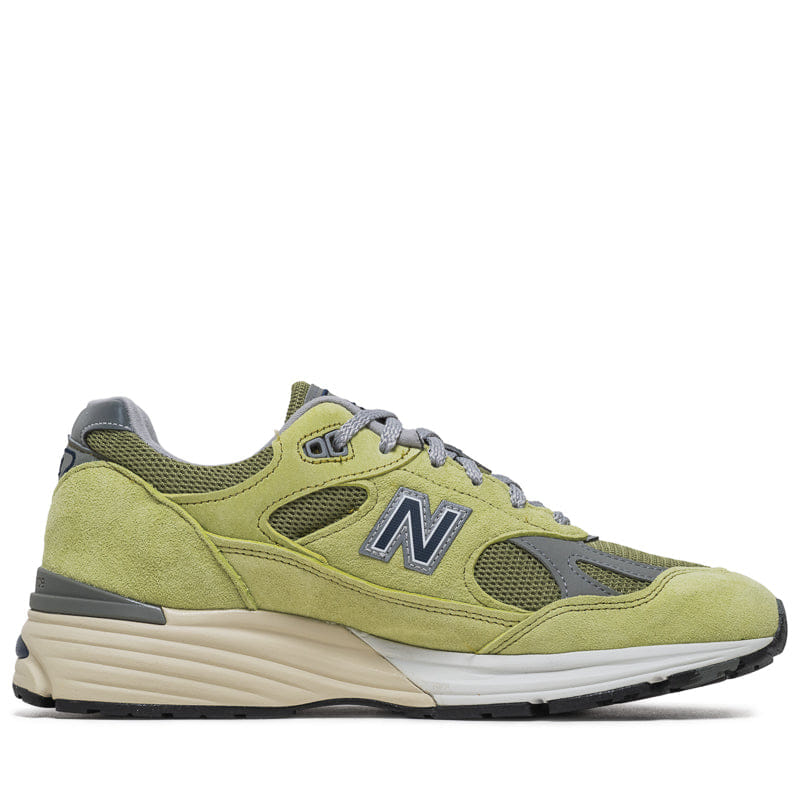 New Balance Made in UK 991v2 Summer Brights - Green Banana/Moss