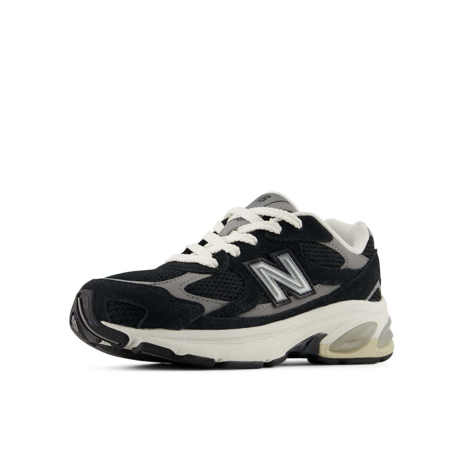 New Balance 2010 Lace Black with Shadow Grey Little Kids Style: P201062E