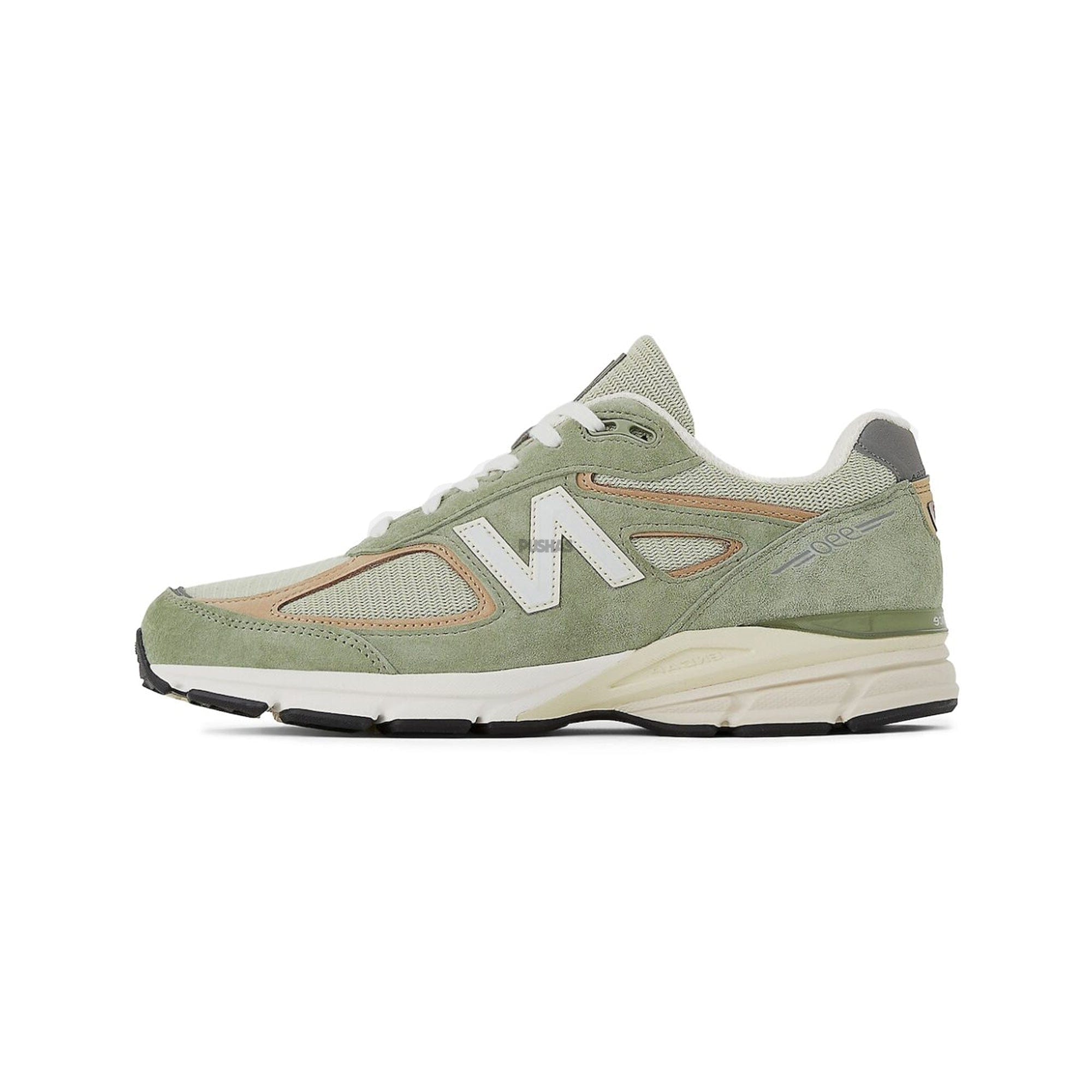 New Balance Teddy Santis x 990v4 Made in USA Olive Incense (2023)