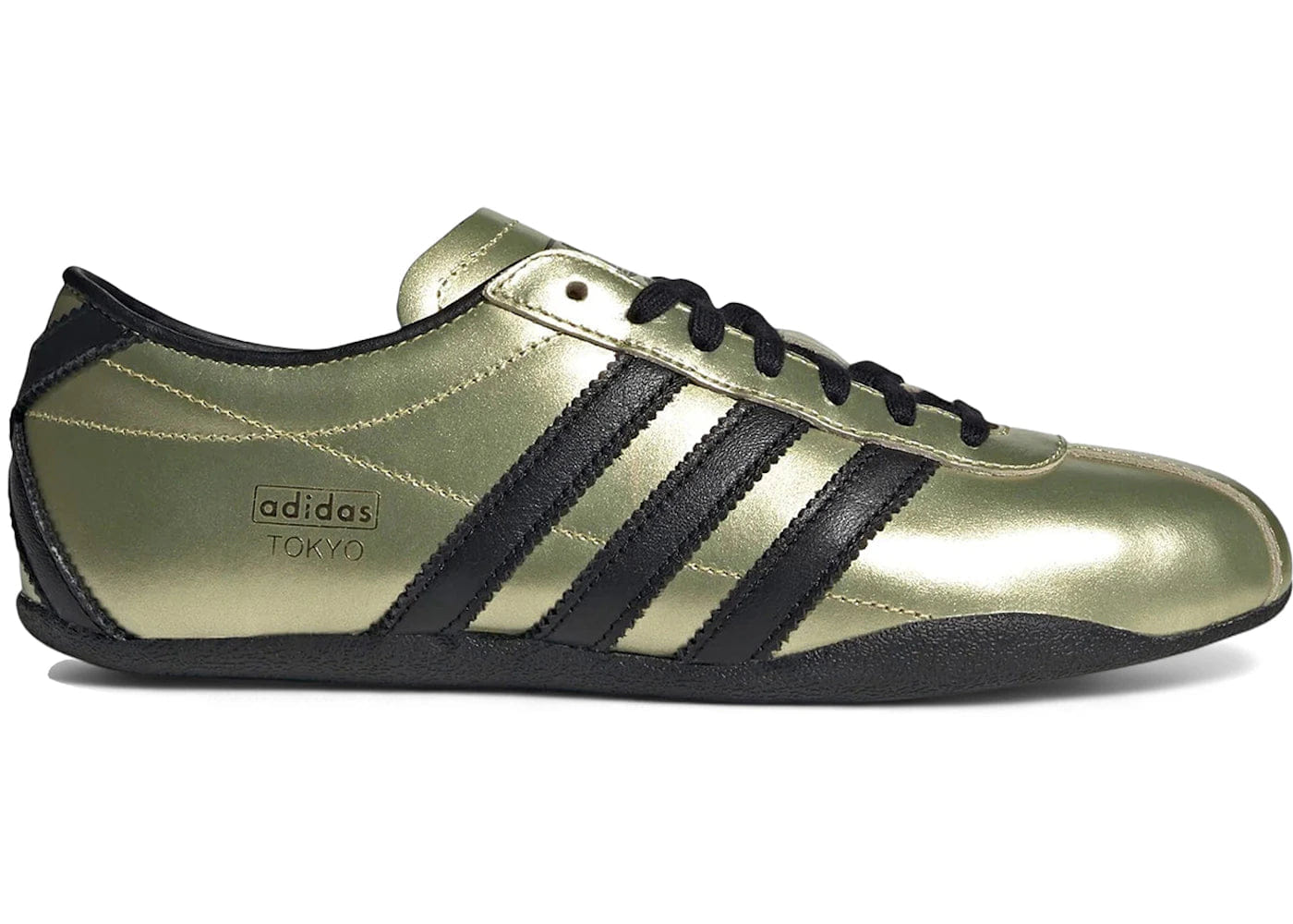 adidas Tokyo Gold Metallic Black Women Sneakers India