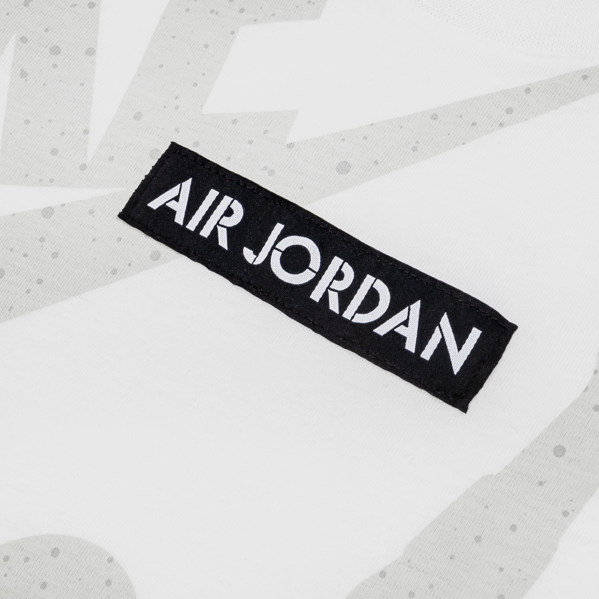 Air Jordan AJ4 Retro Engineered Grade School Short Sleeve Shirt (Beige/Black)