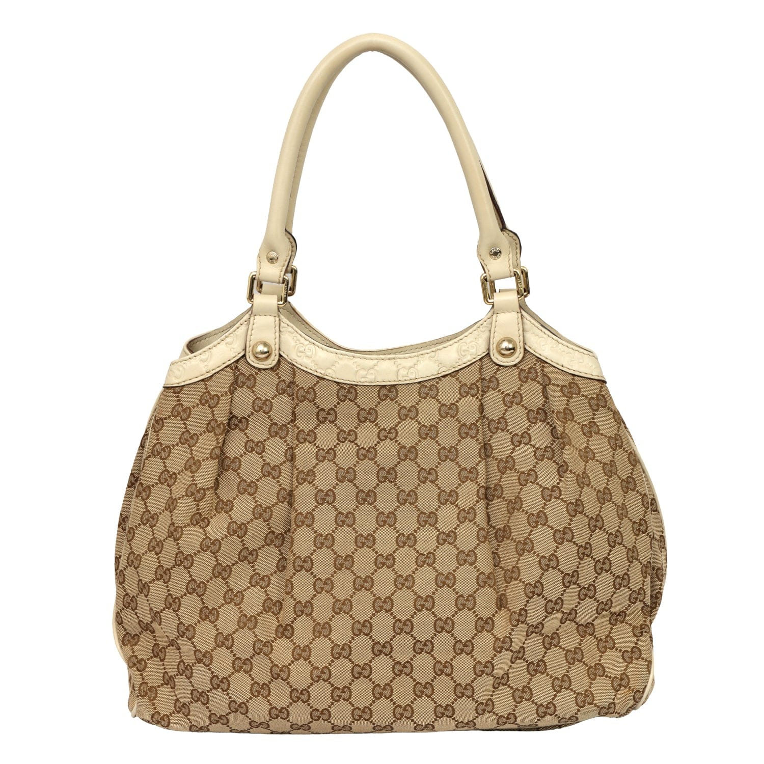 GUCCI MONOGRAM GG SUKEY CANVAS TOTE BAG