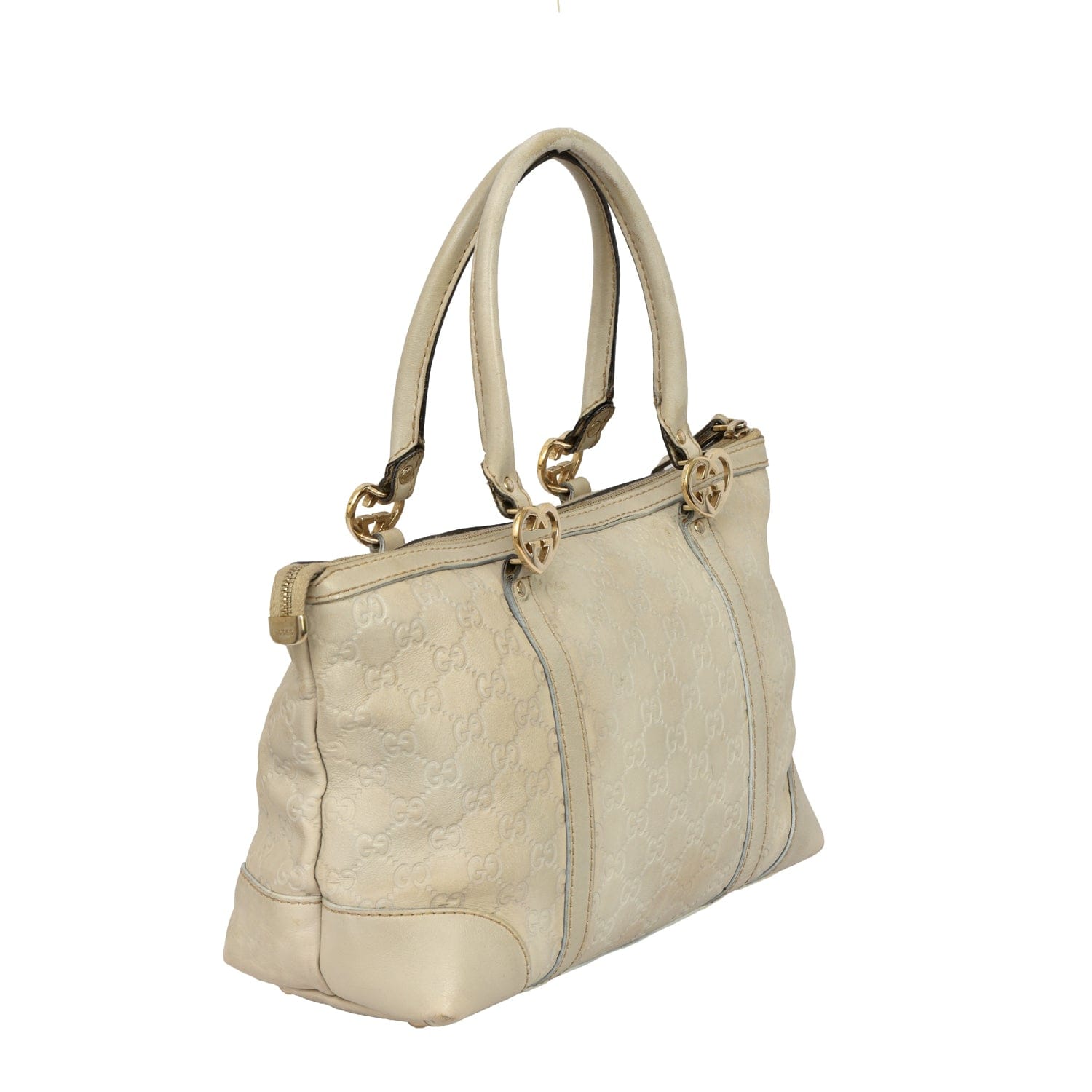 GUCCI GUCCISSIMA LOVELY HEART TOTE BAG