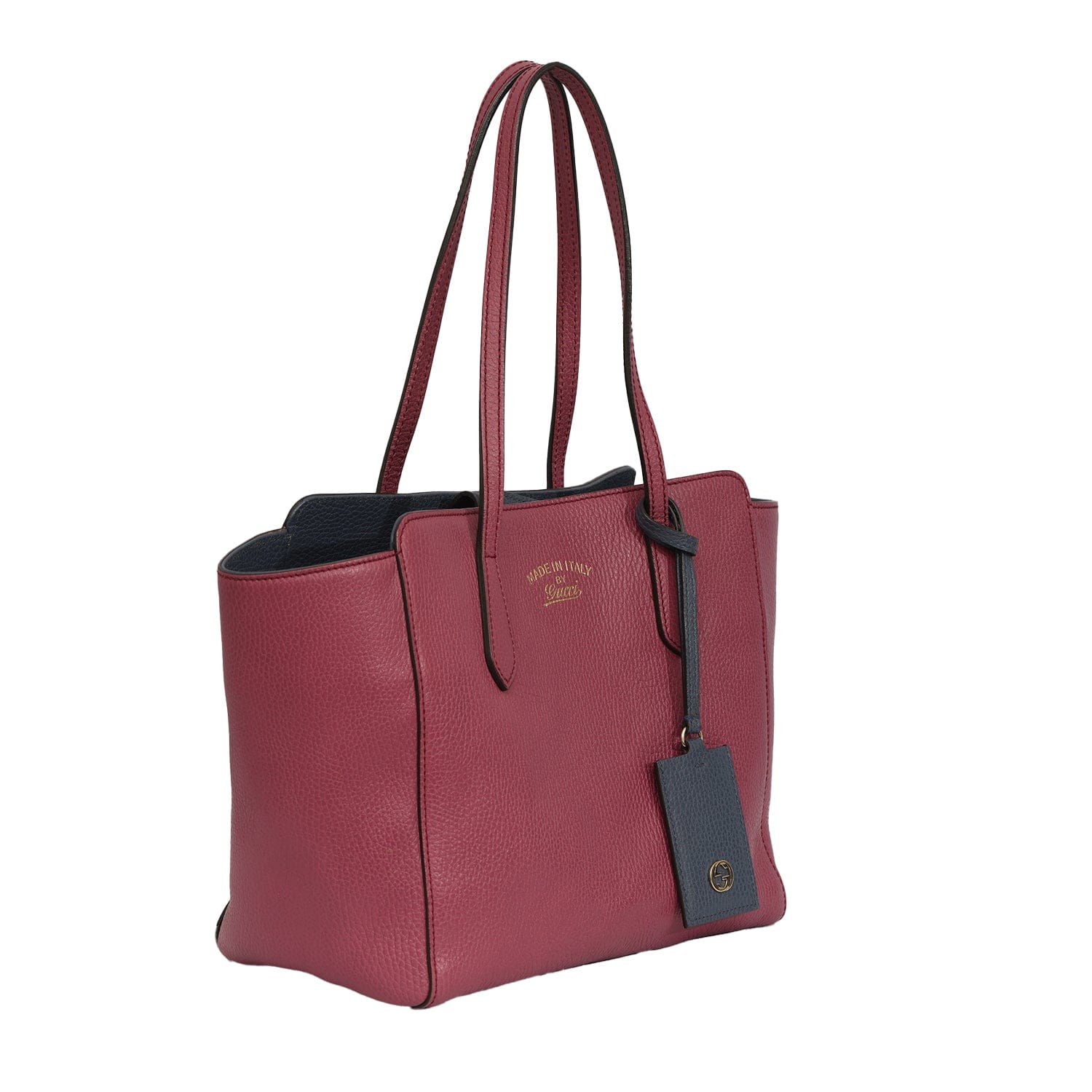 GUCCI SWING LEATHER TOTE BAG