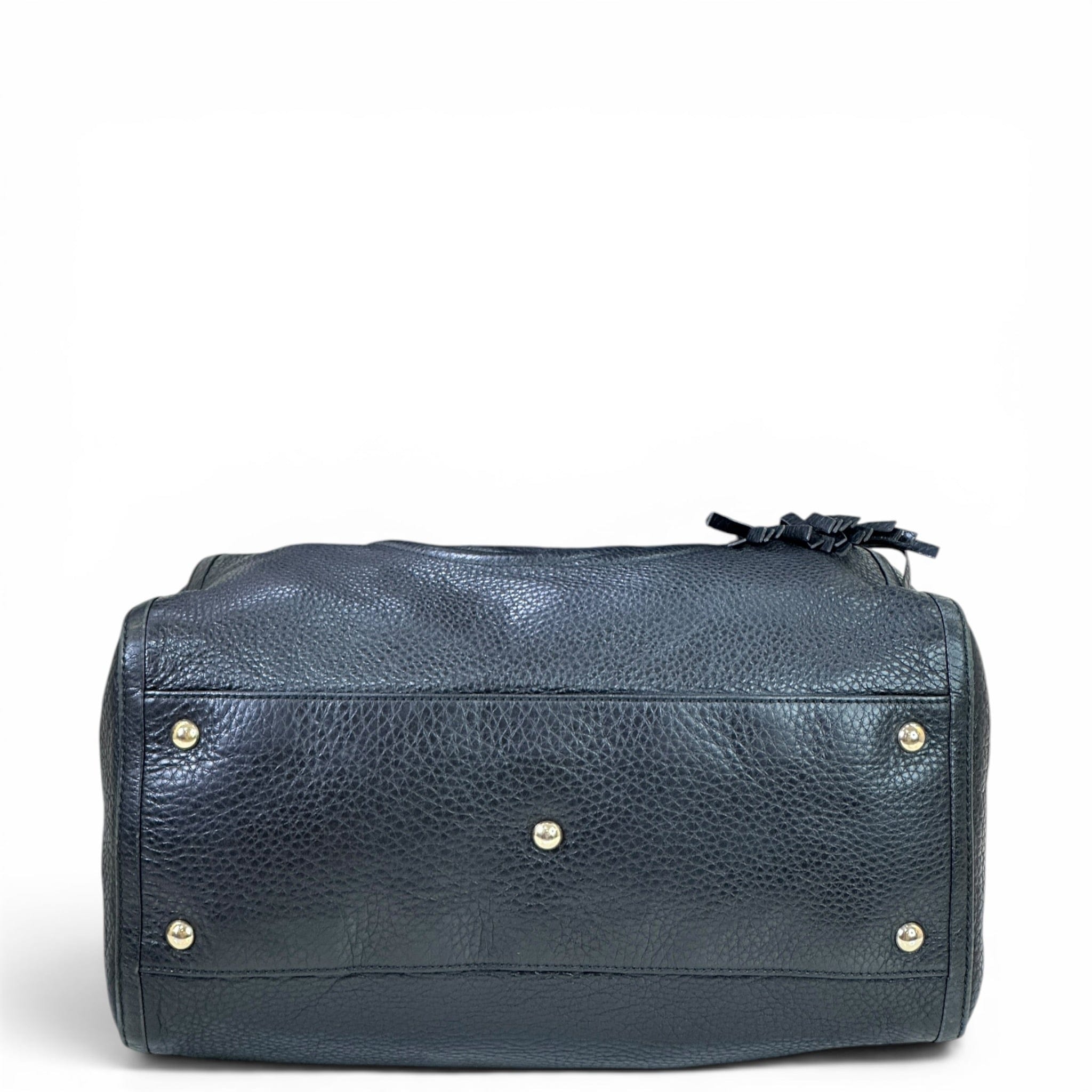 Gucci Soho Tote Medium Black Leather