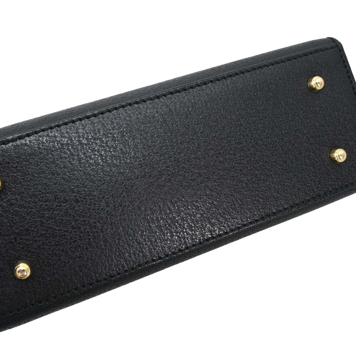 Gucci Black Pigskin Lady Lock 2way Shoulder Handbag