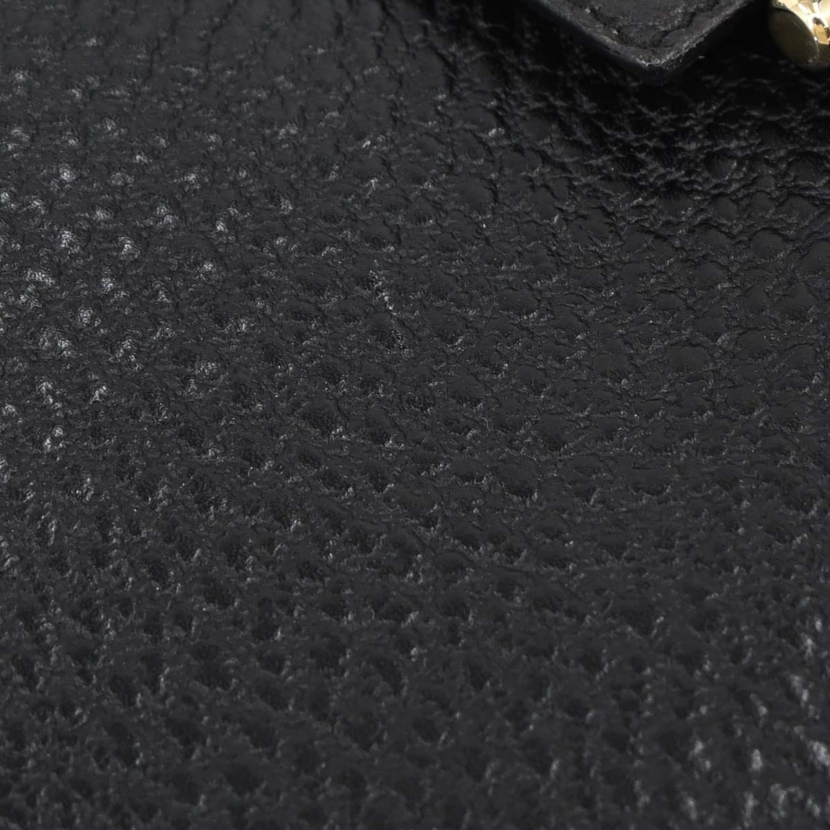 Gucci Black Leather Junco Handbag