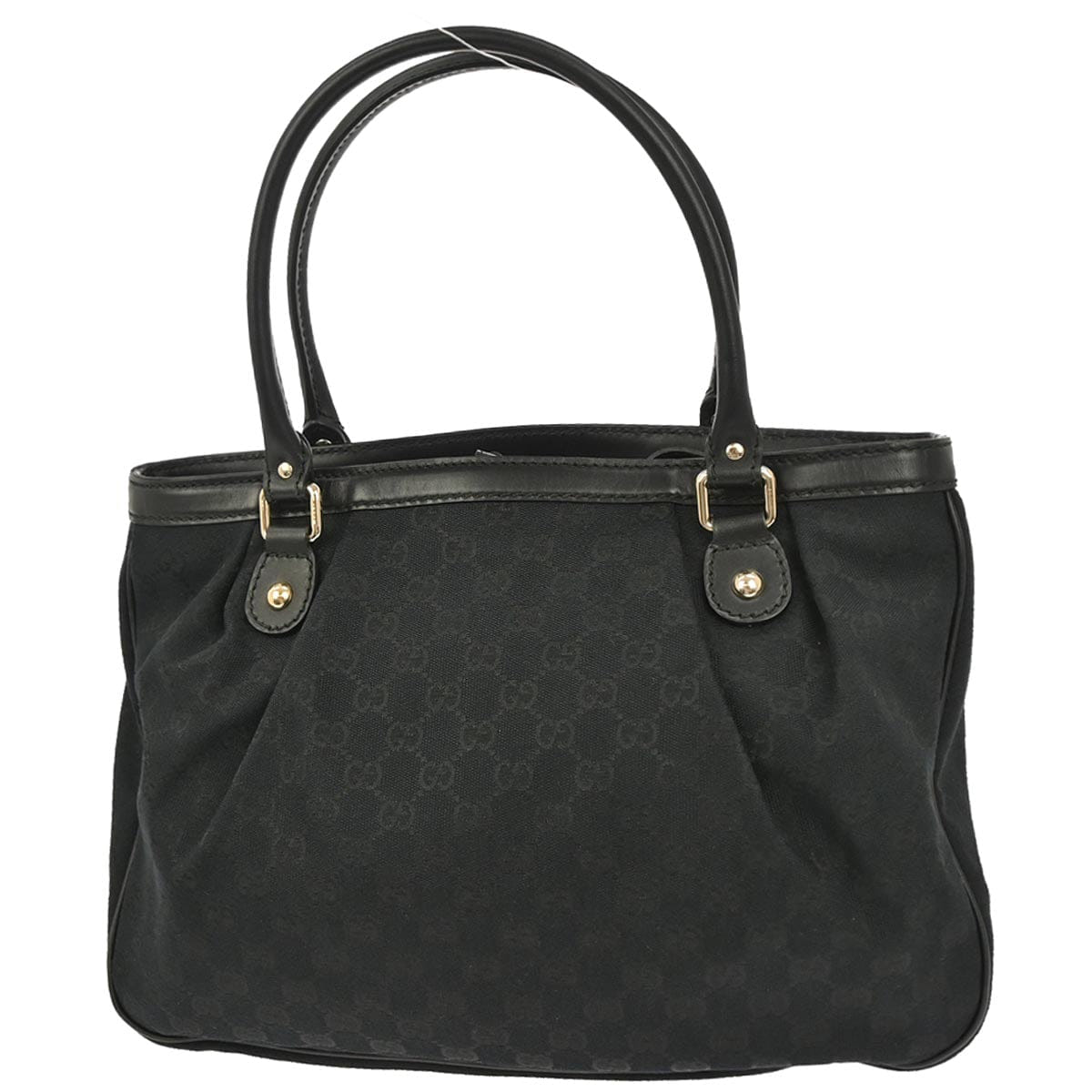 Gucci Black Sukey GG Tote Bag