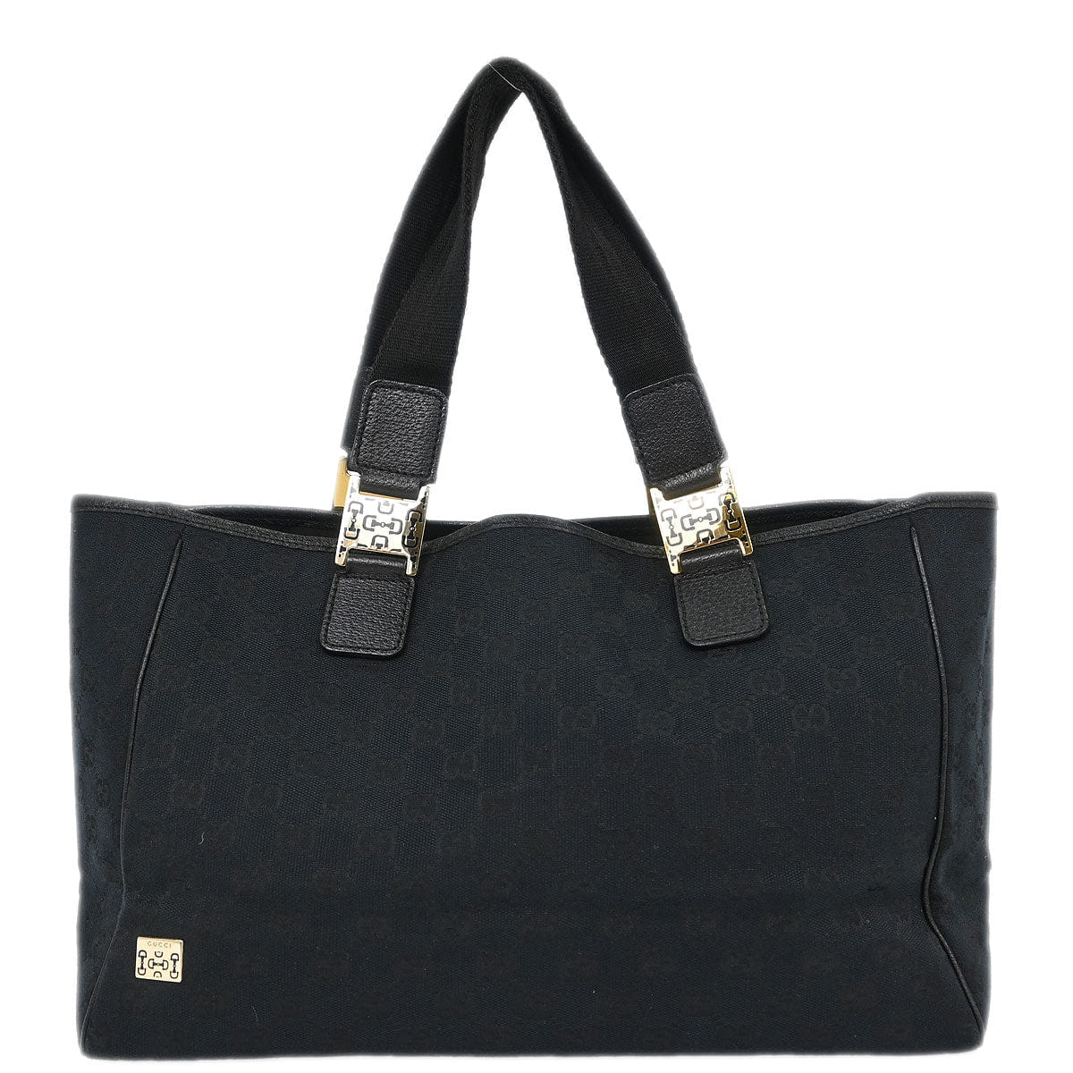 Gucci Black GG Tote Bag