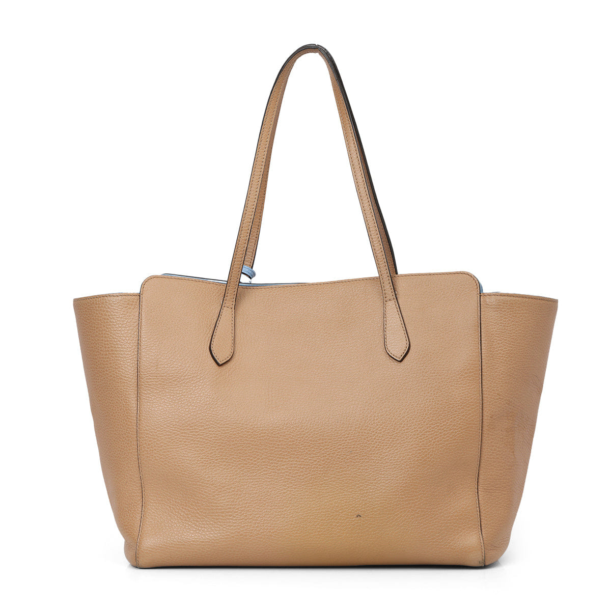 Gucci Nude Medium Swing Leather Tote