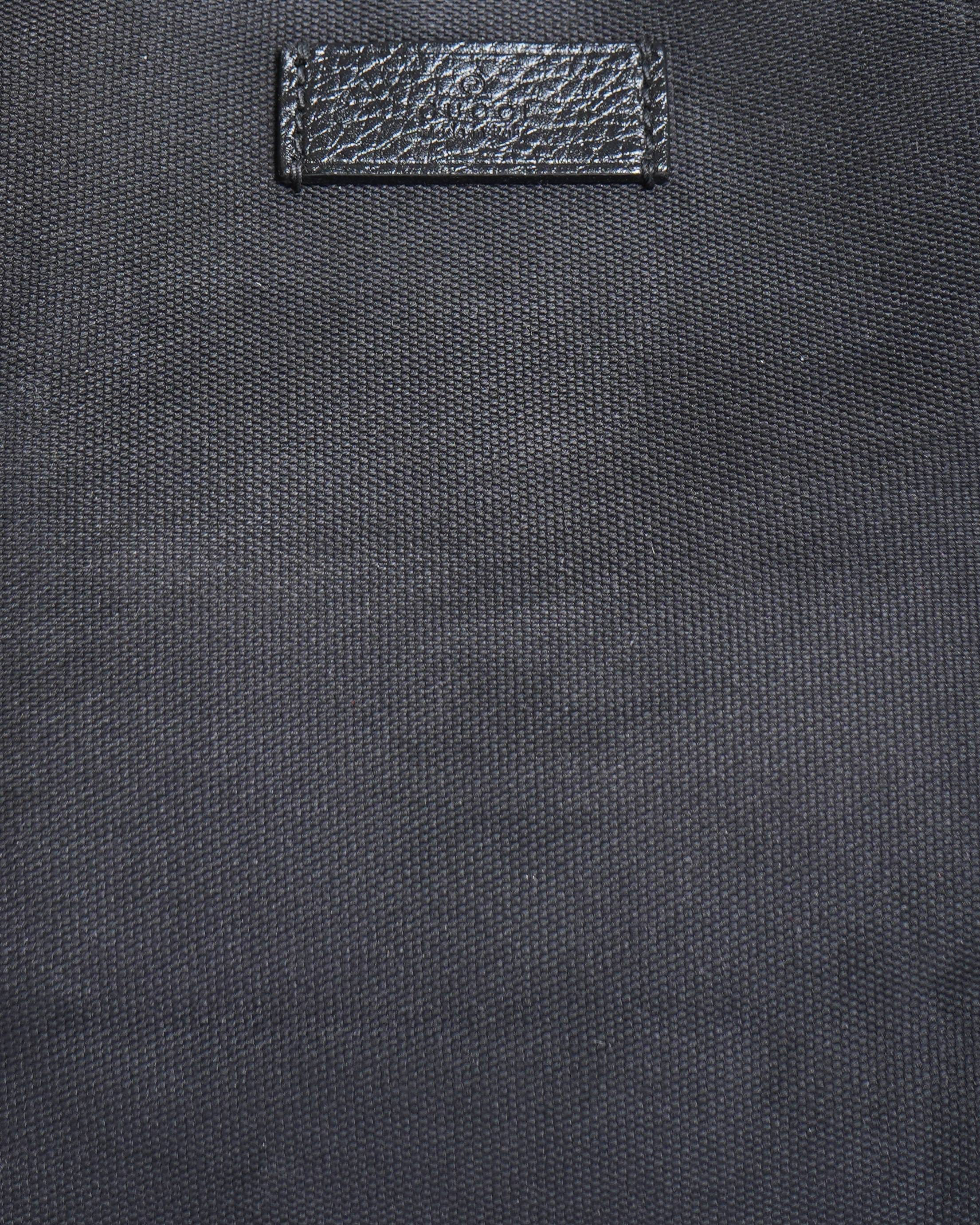 Gucci black cloth tote bag