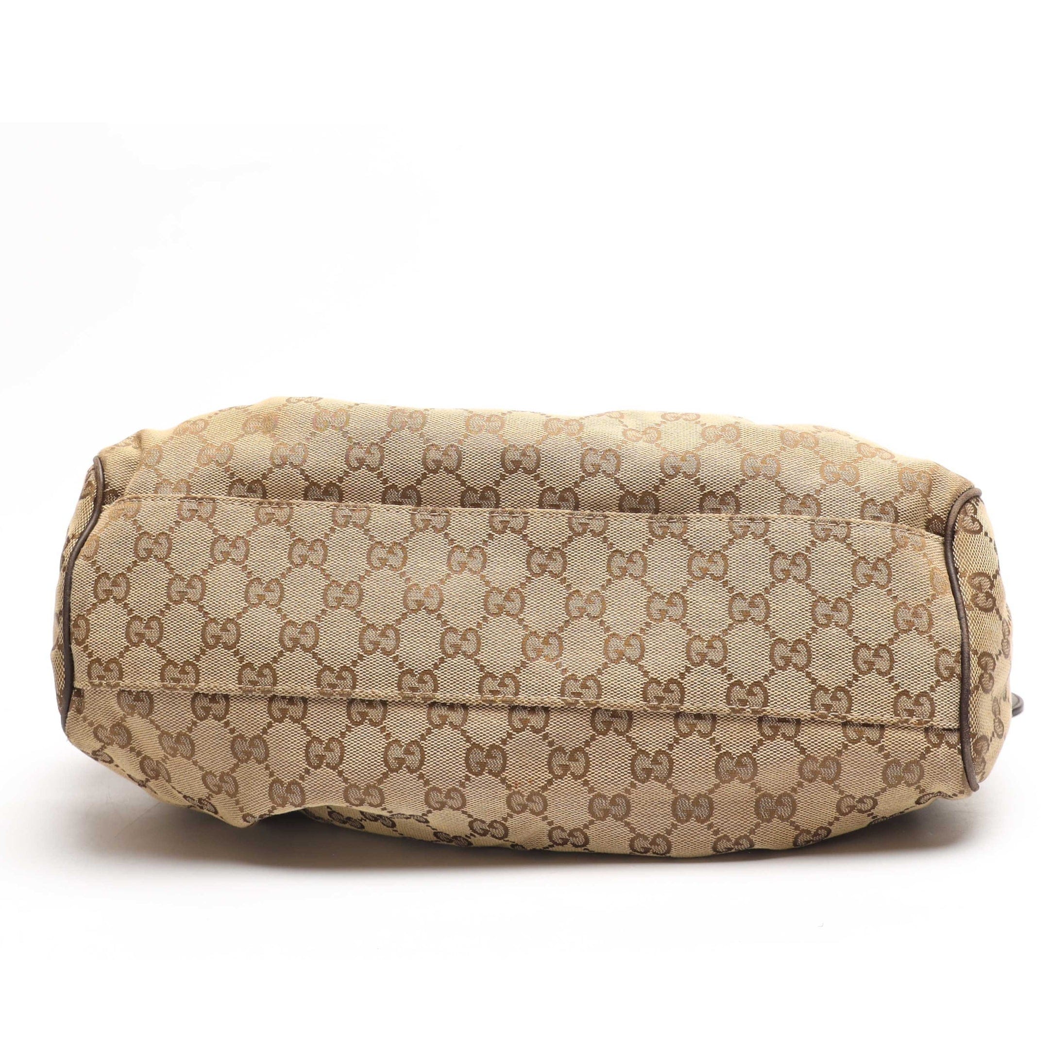 Gucci Beige GG Canvas Sukey Tote