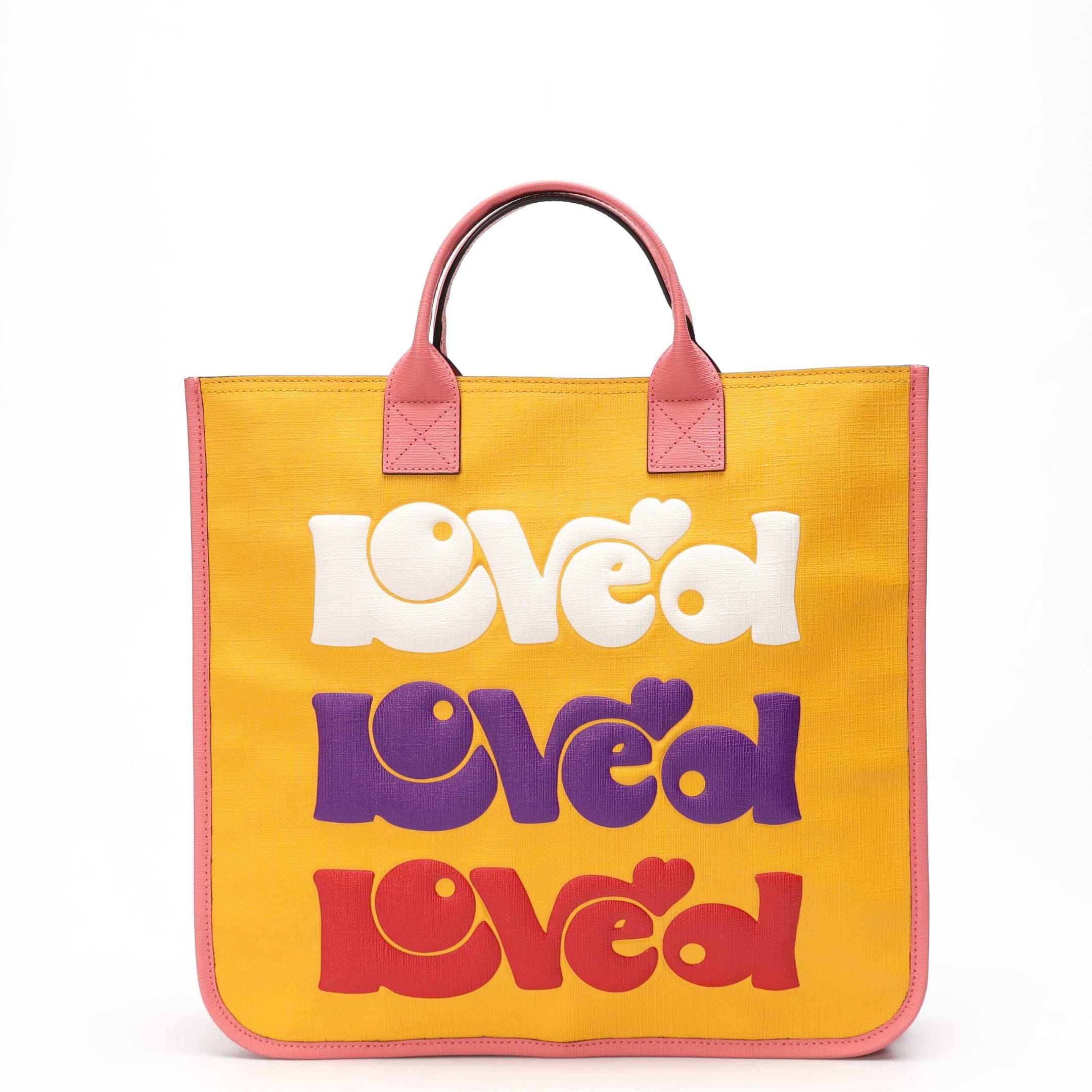 Gucci MultiColour Canvas Rainbow Loved Tote