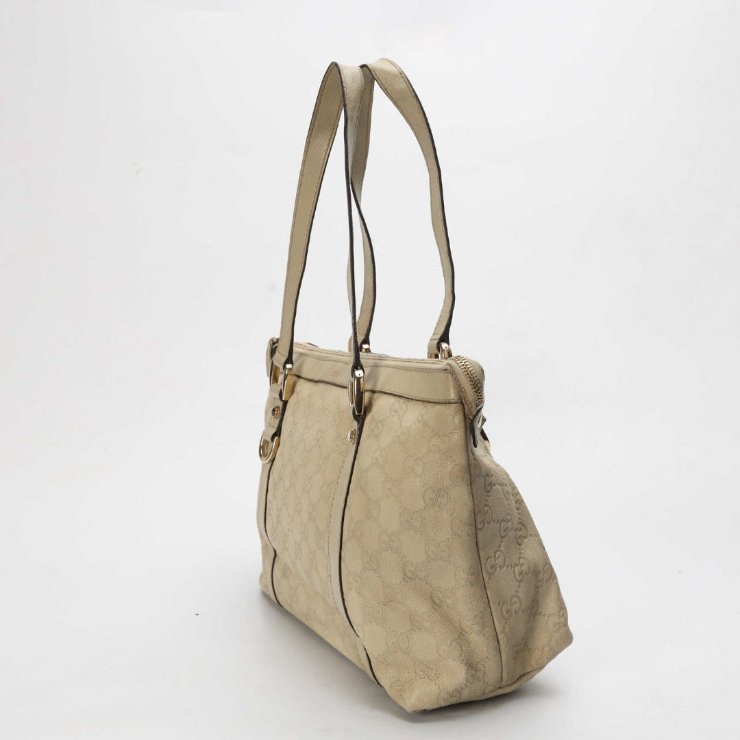 Gucci GG Beige Abbey Tote