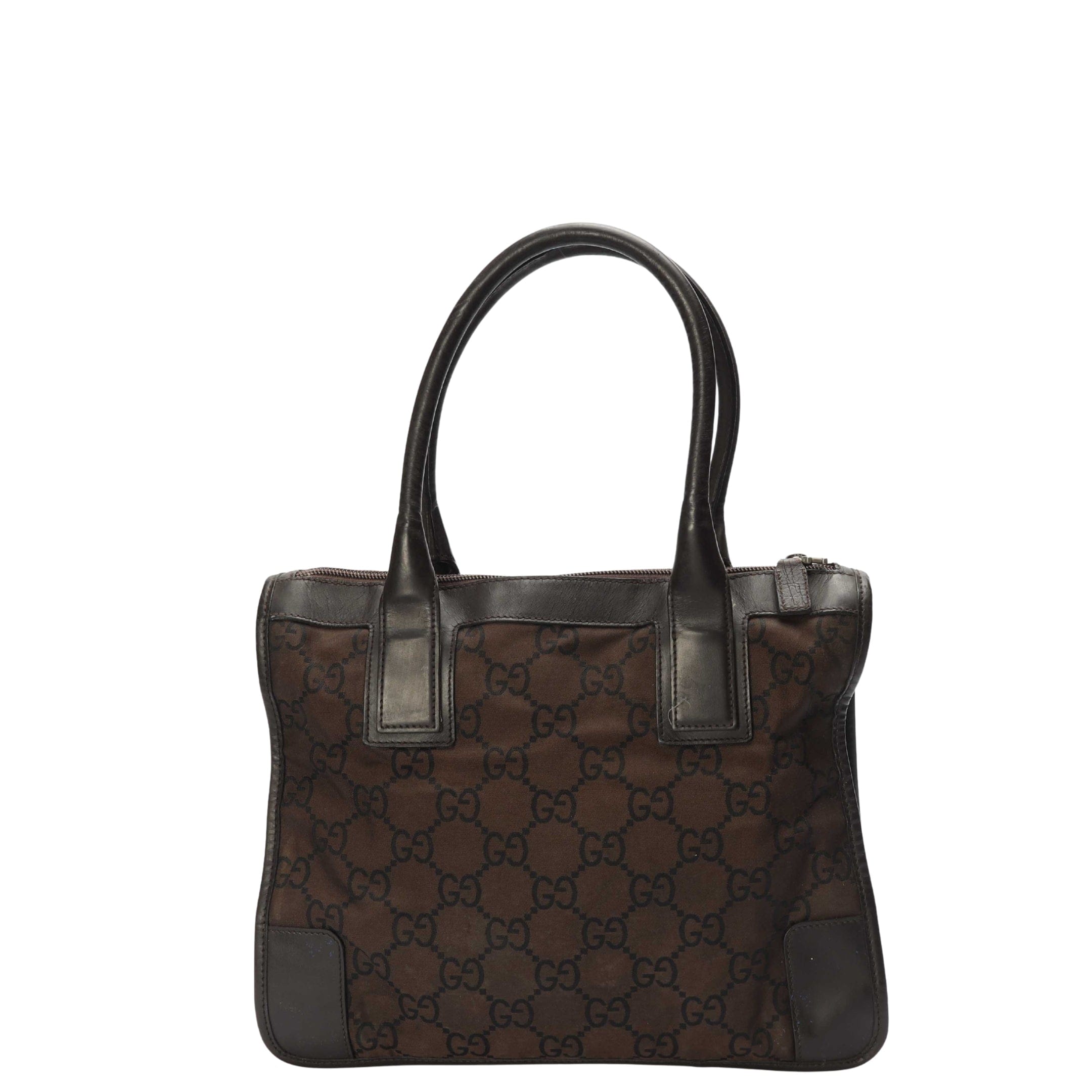 Gucci GG Brown Monogram Canvas Tote