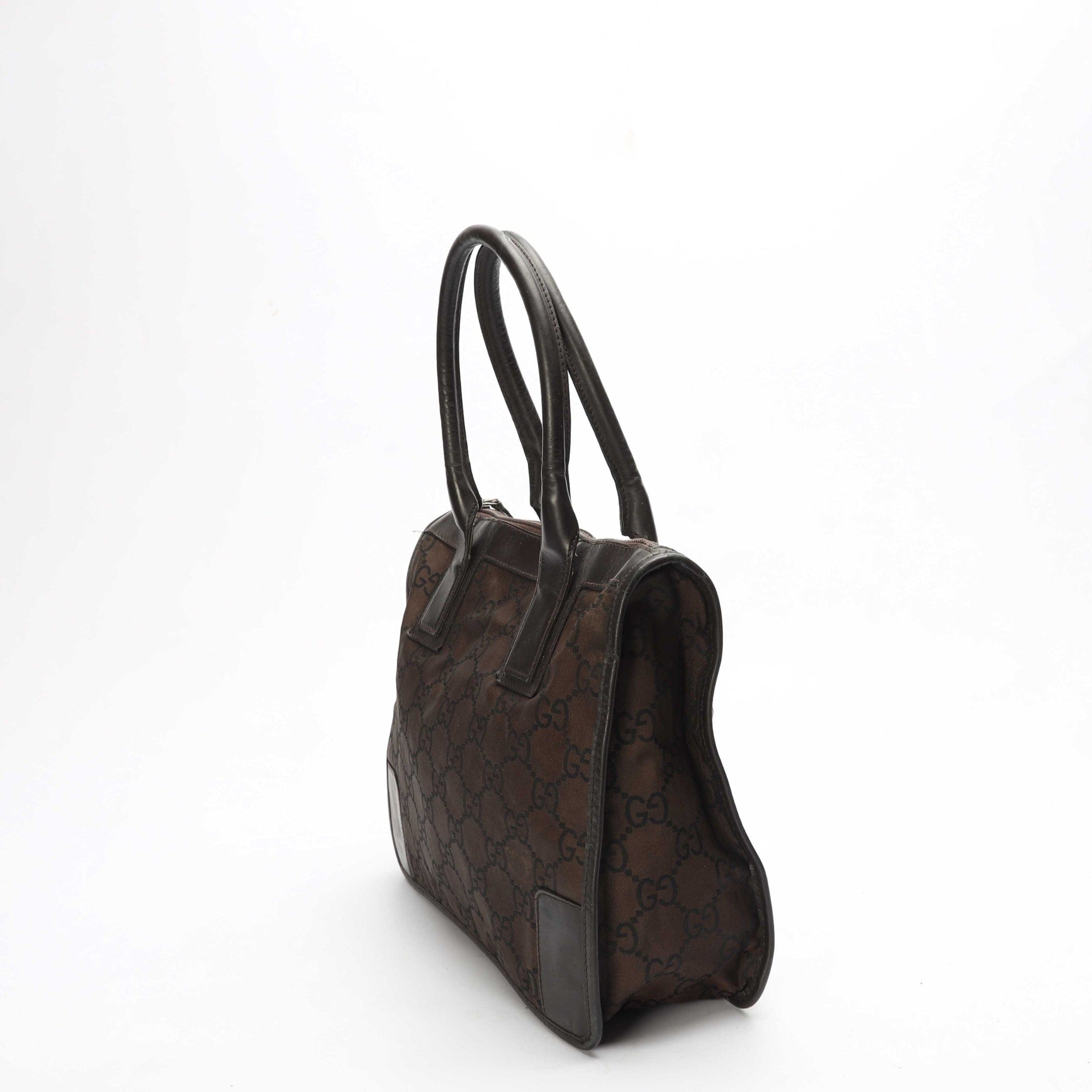 Gucci GG Brown Monogram Canvas Tote